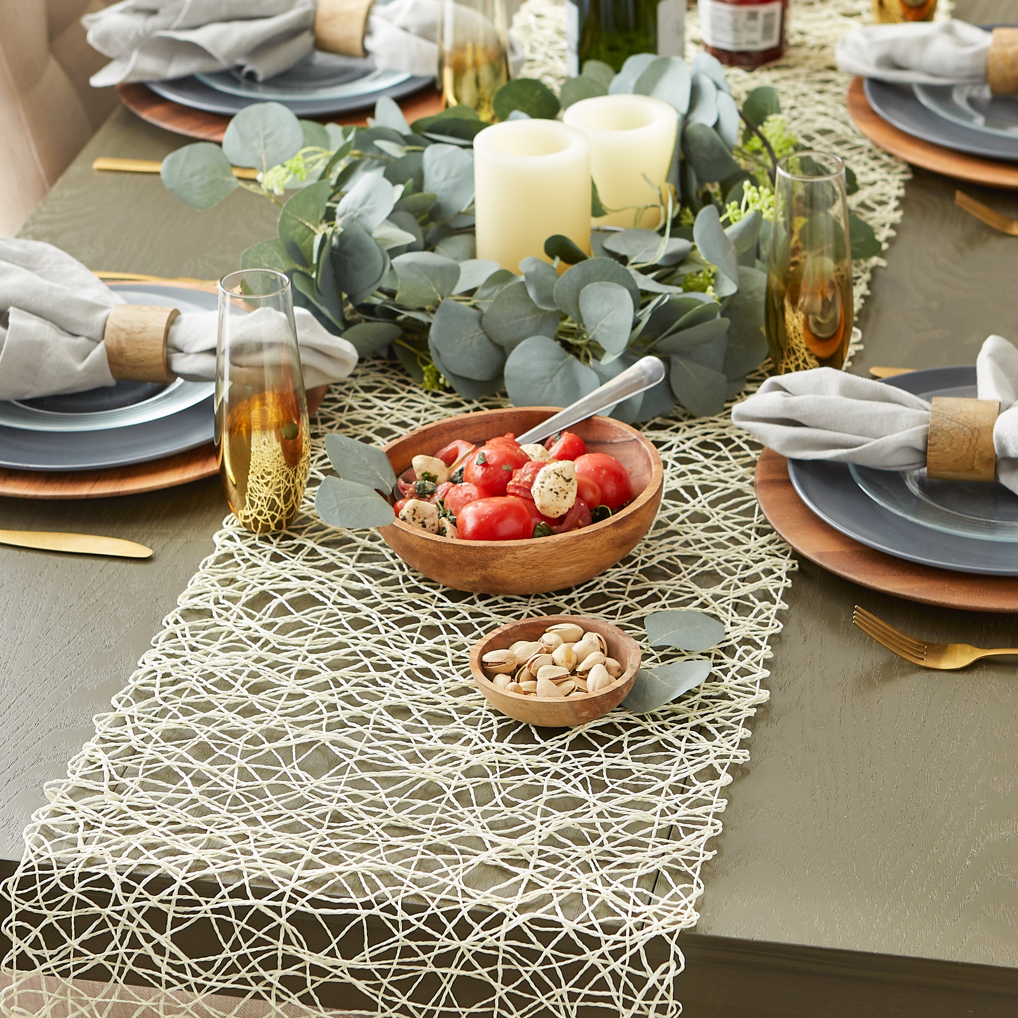 DII Woven Paper Table Runner