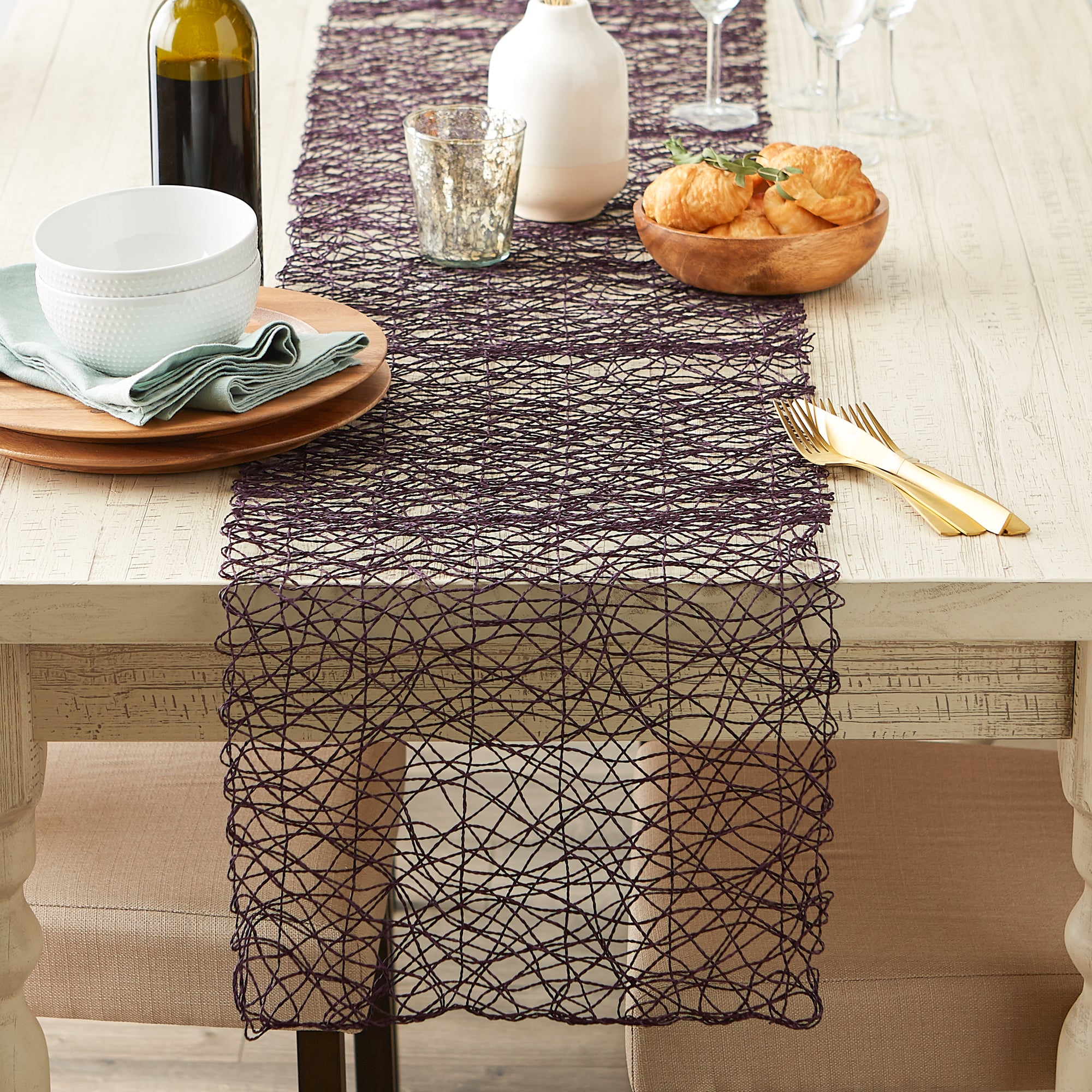 DII Woven Paper Table Runner