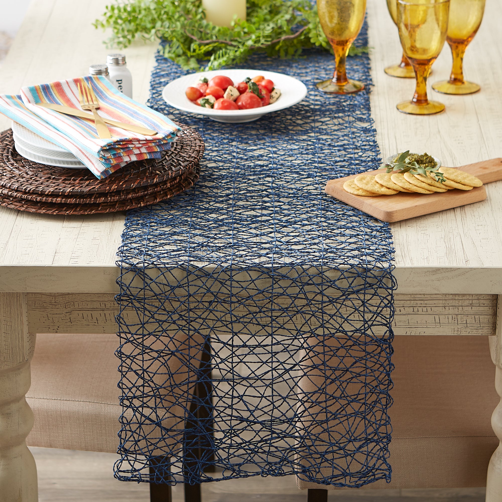 DII Woven Paper Table Runner