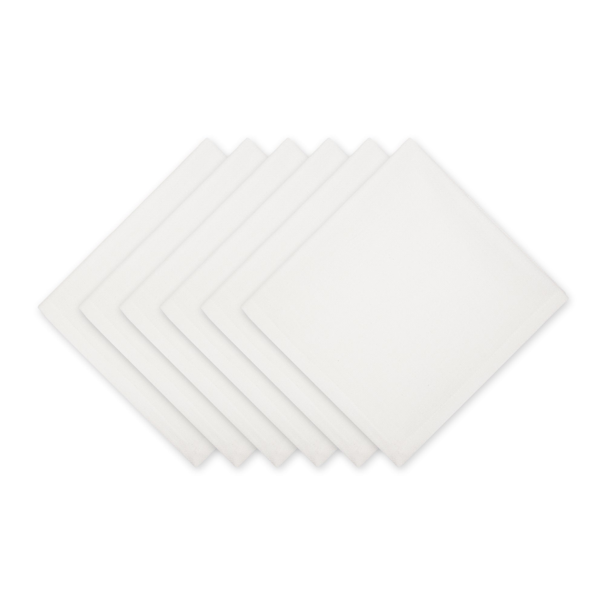 DII Variegated Cotton Dinner Napkin 6-Piece Set