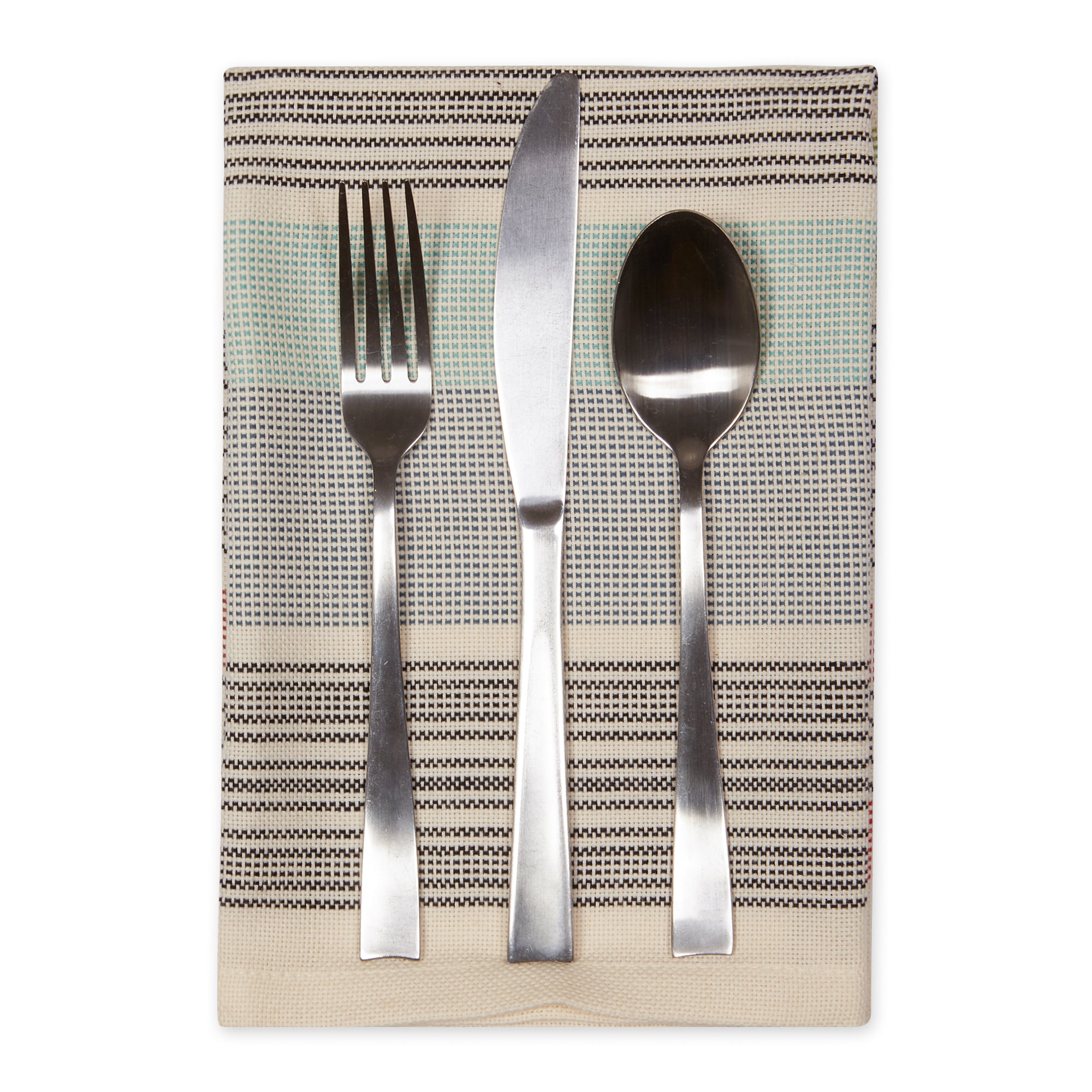DII Variegated Cotton Dinner Napkin 6-Piece Set