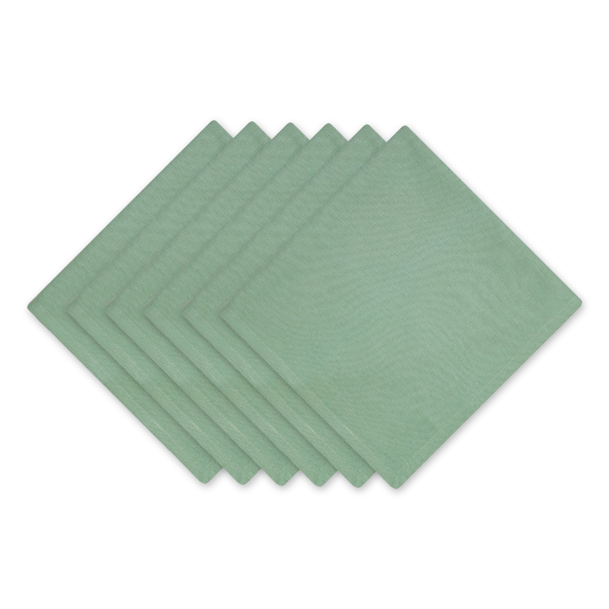 DII Solid Cotton Dinner Napkin 6-Piece Set