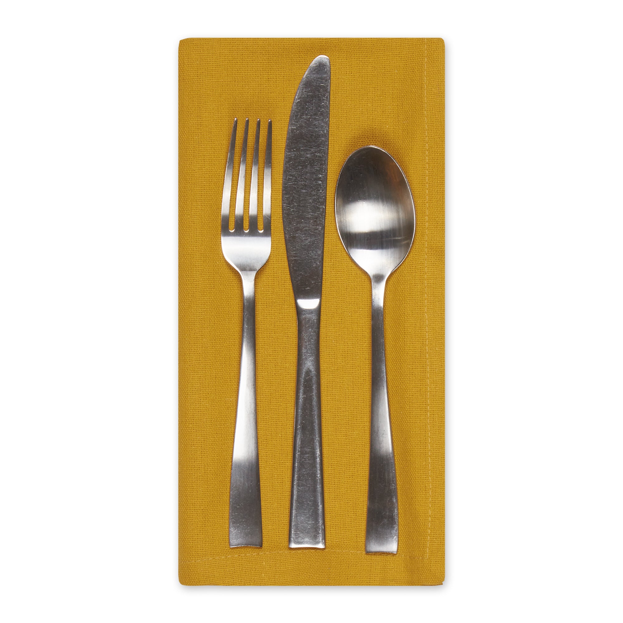 DII Solid Cotton Dinner Napkin 6-Piece Set