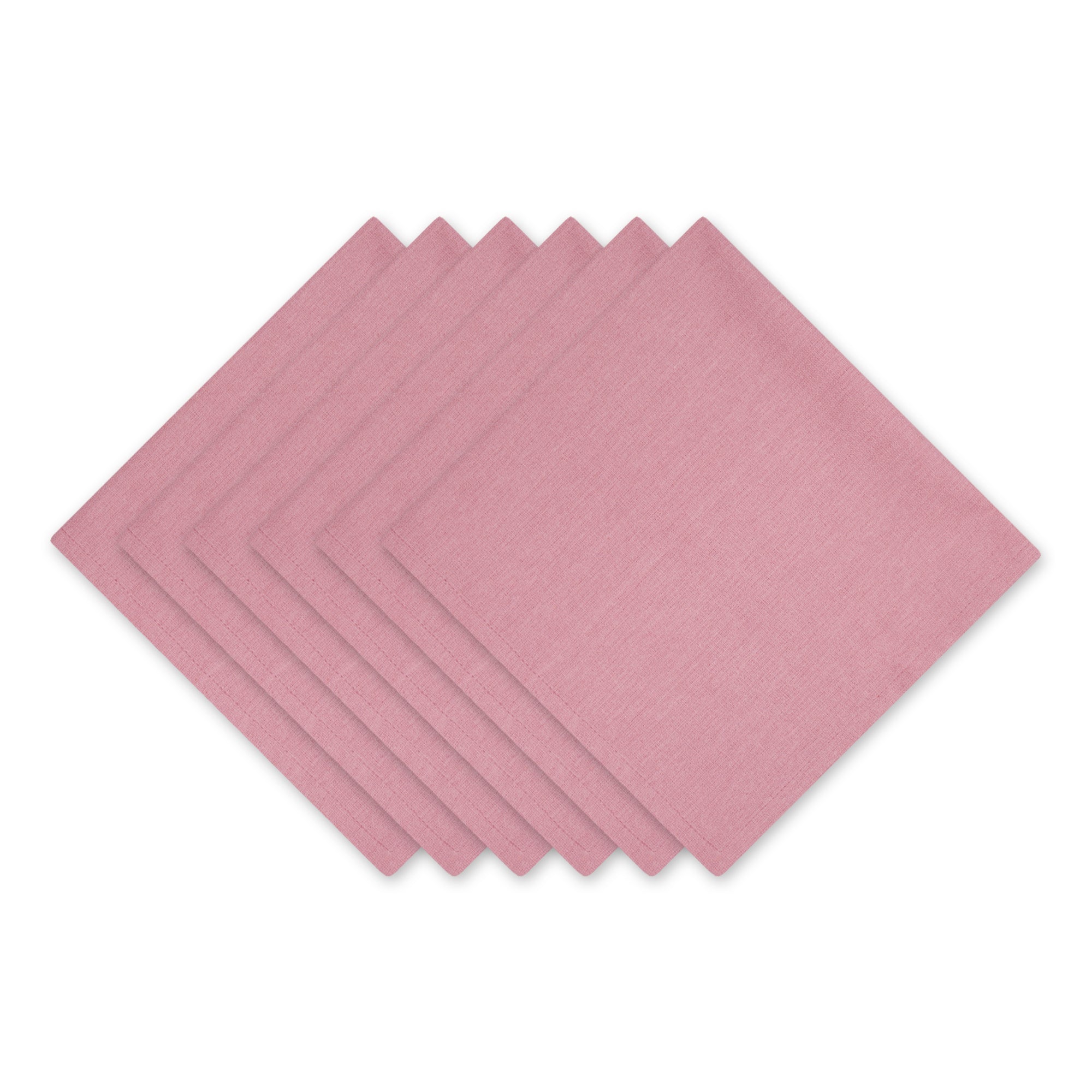 DII Solid Cotton Dinner Napkin 6-Piece Set