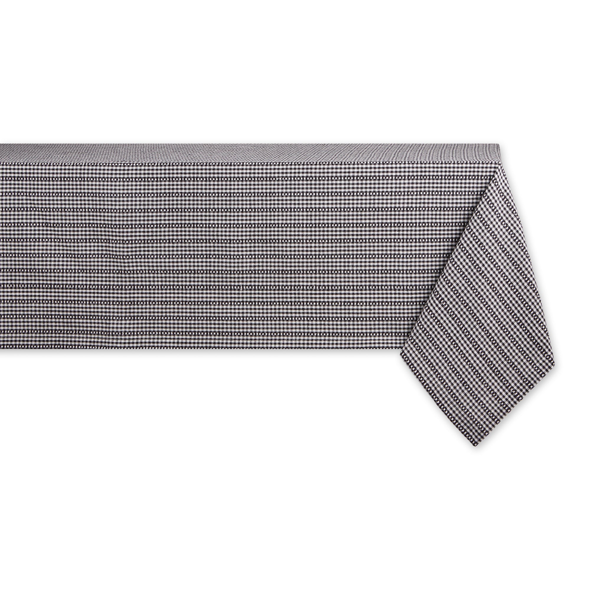 DII Farmhouse Gingham Cotton Tablecloth