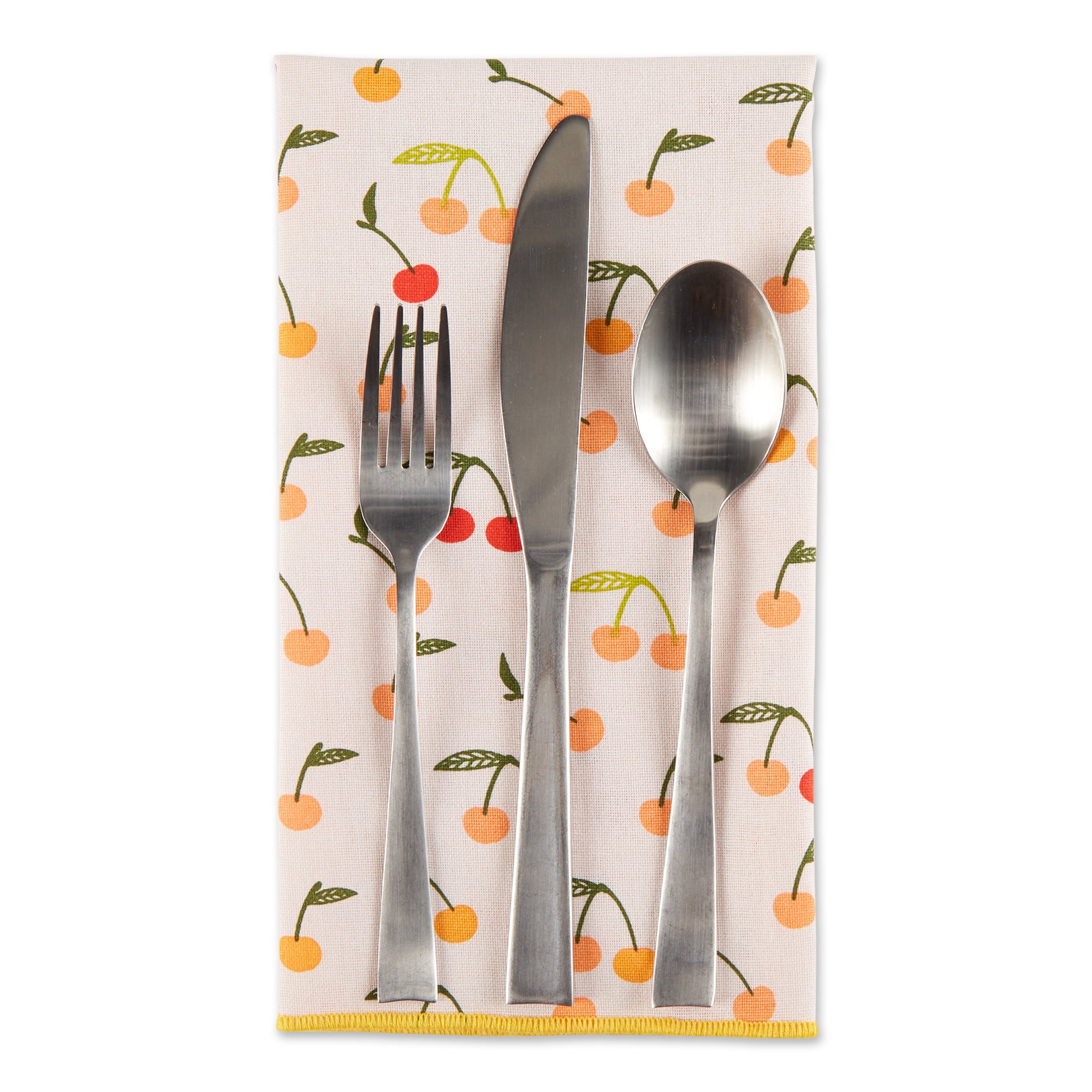 DII You Do You Printed Cotton Dinner Napkin 4-Piece Set