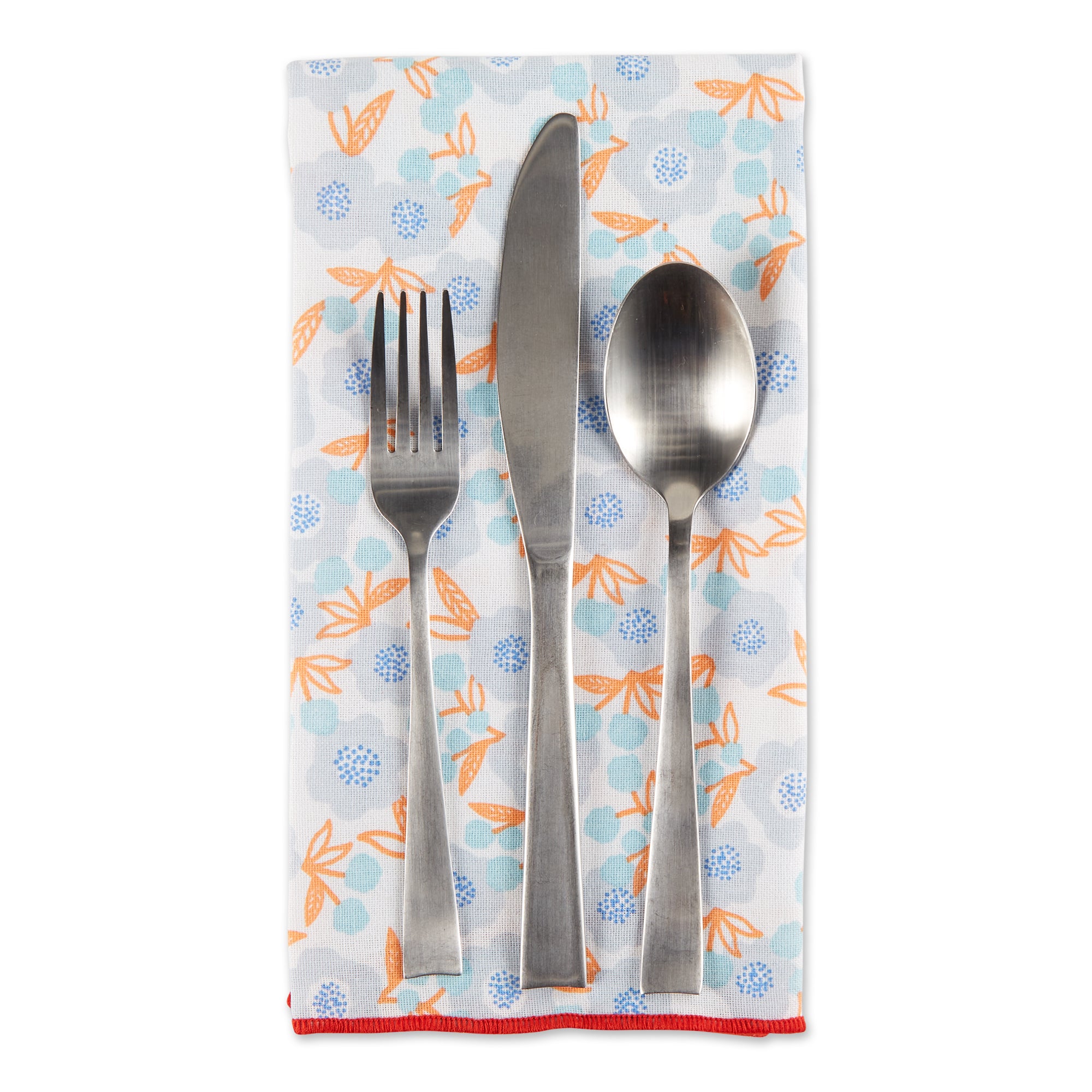 DII You Do You Printed Cotton Dinner Napkin 4-Piece Set