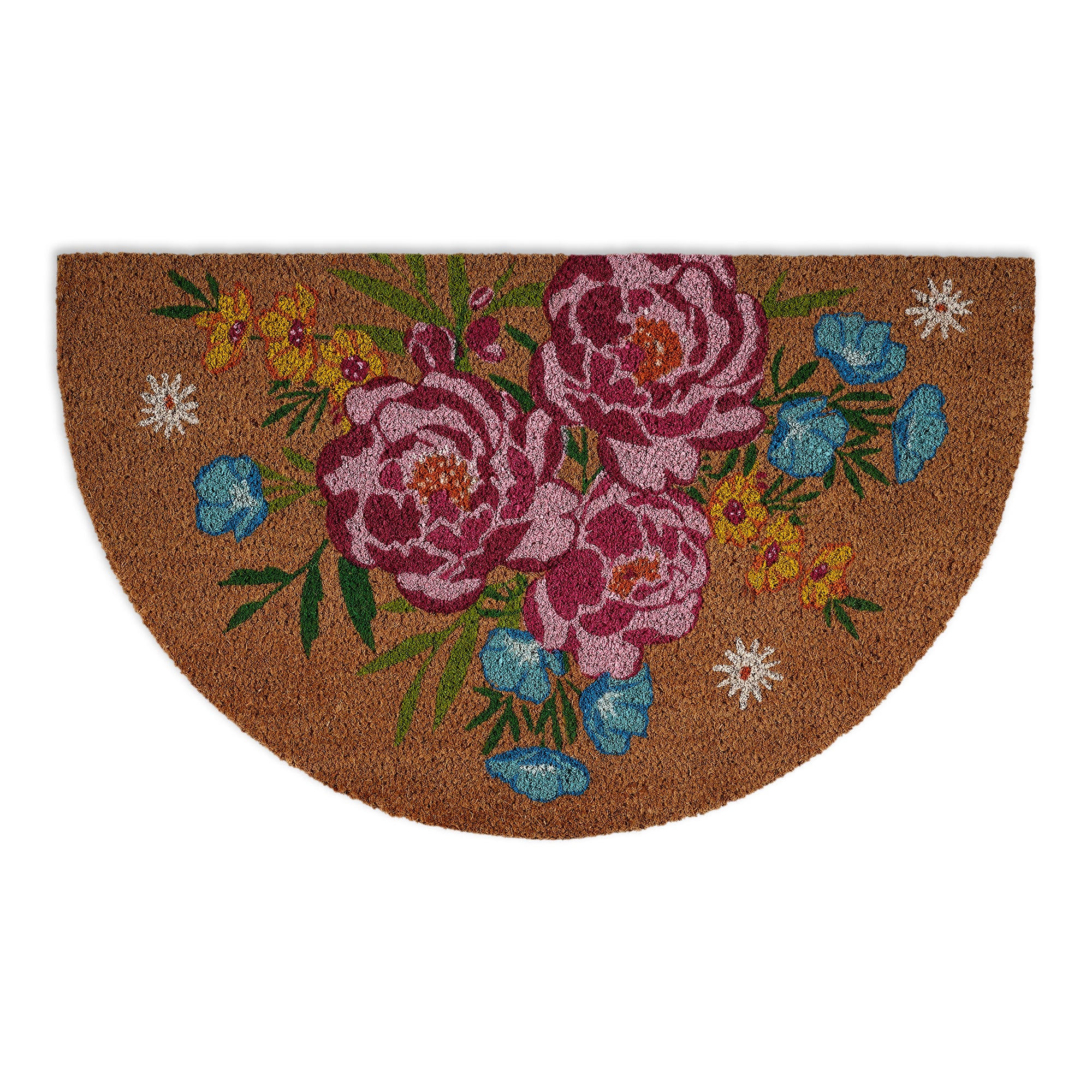 DII Bouquet Doormat, Non-Slip PVC Backing