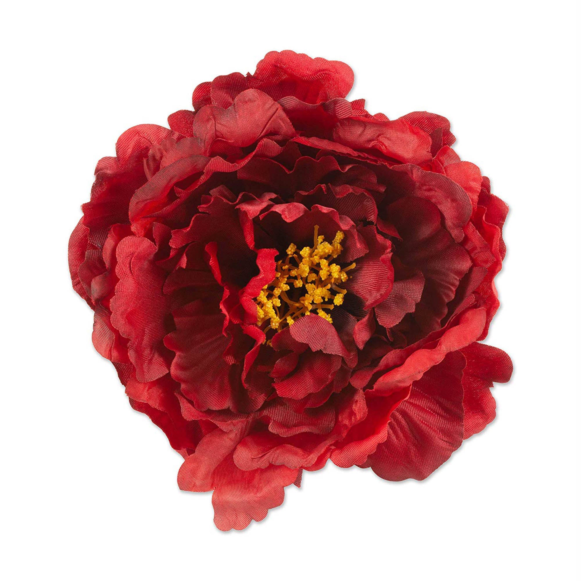 DII Peony Flower Napkin Ring 4-Piece Set