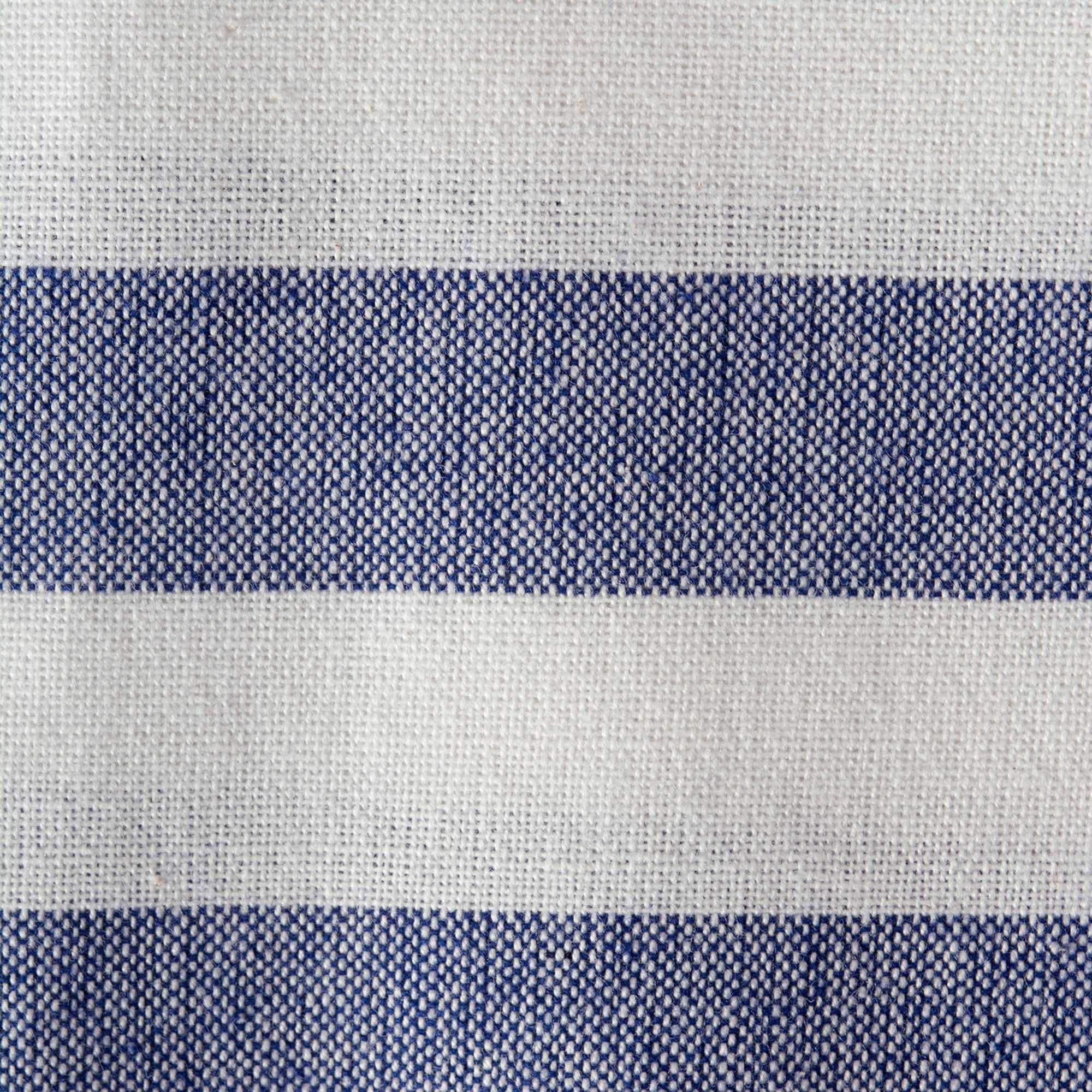 Nautical Blue 1 Inch Stripe Fouta Towel