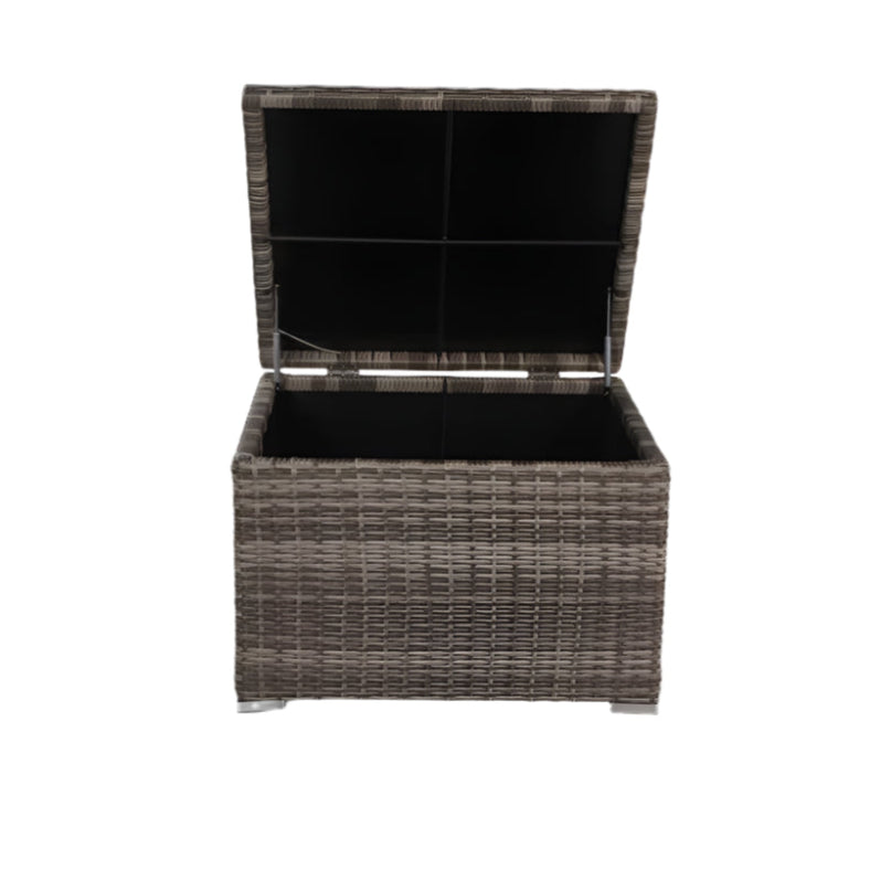 Fully Assembled Outdoor Storage End Table
