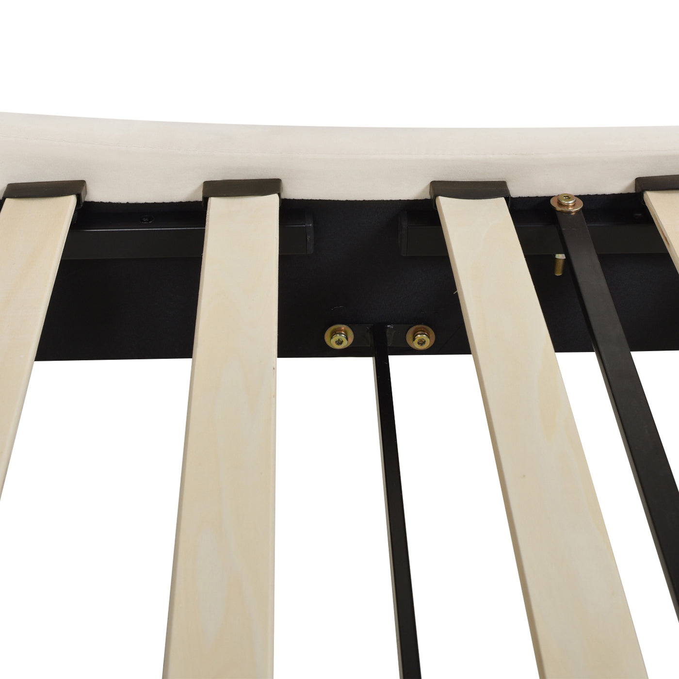 Asphodel Upholstered Platform Bed with Channel Tufted Headboard