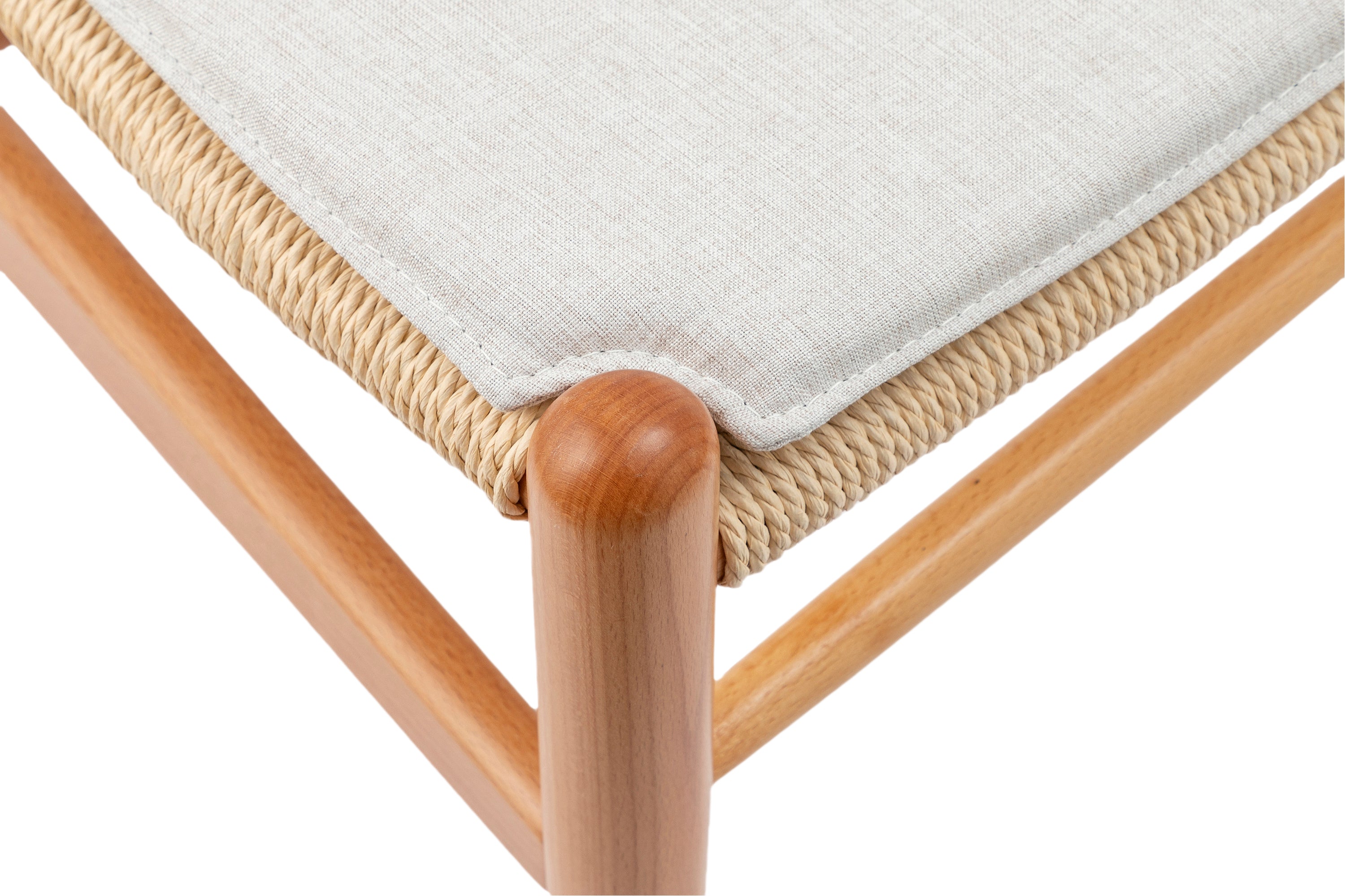 Garlandx Wood Dining Chair with Curved Back, Set of 2