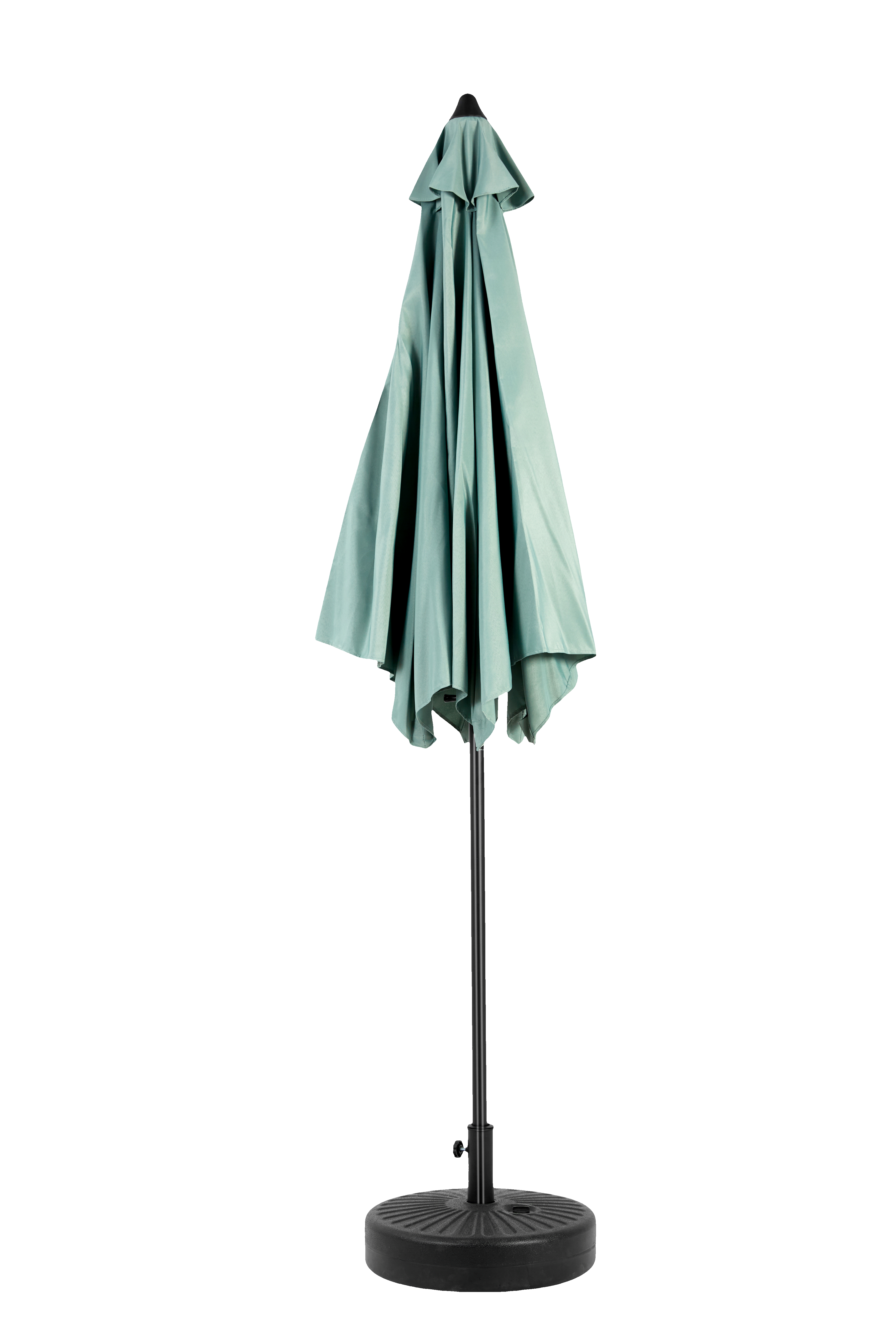9' Outdoor Patio Umbrella Outdoor Table Umbrella with Push Button Tilt and Crank, Base Not Included
