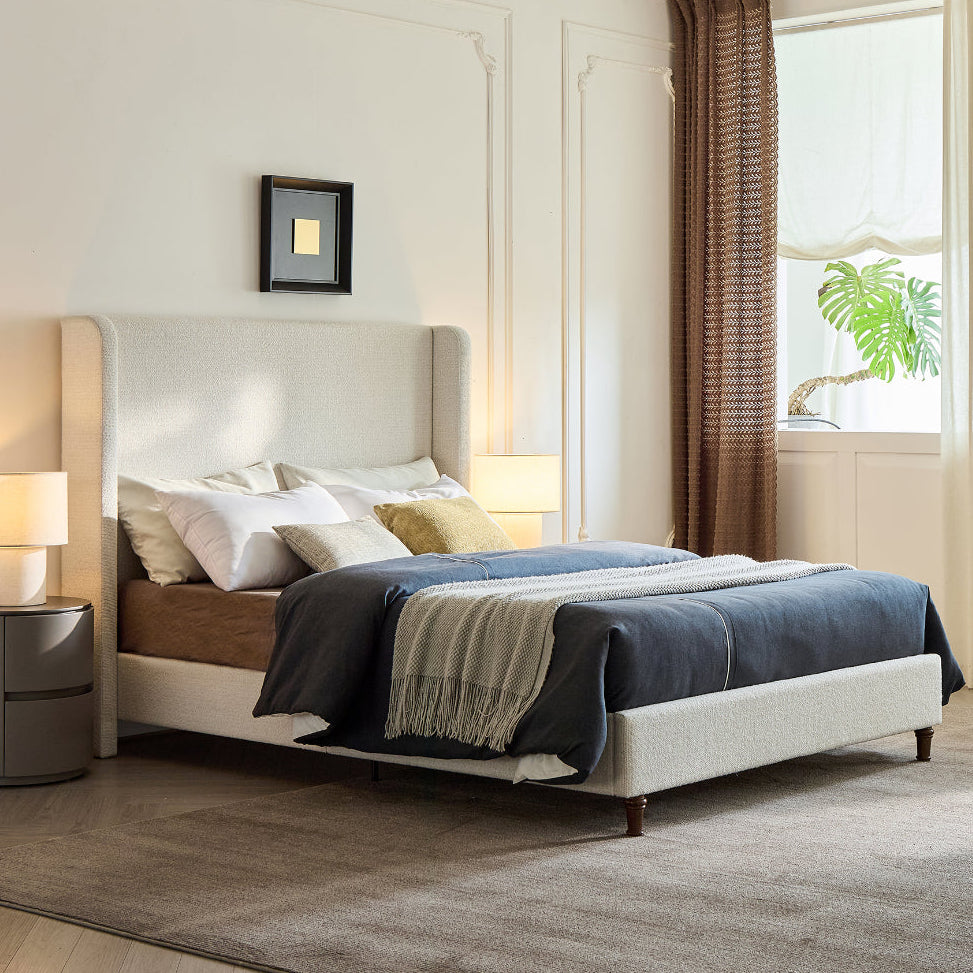 Harper Tall Headboard Upholstered Bed