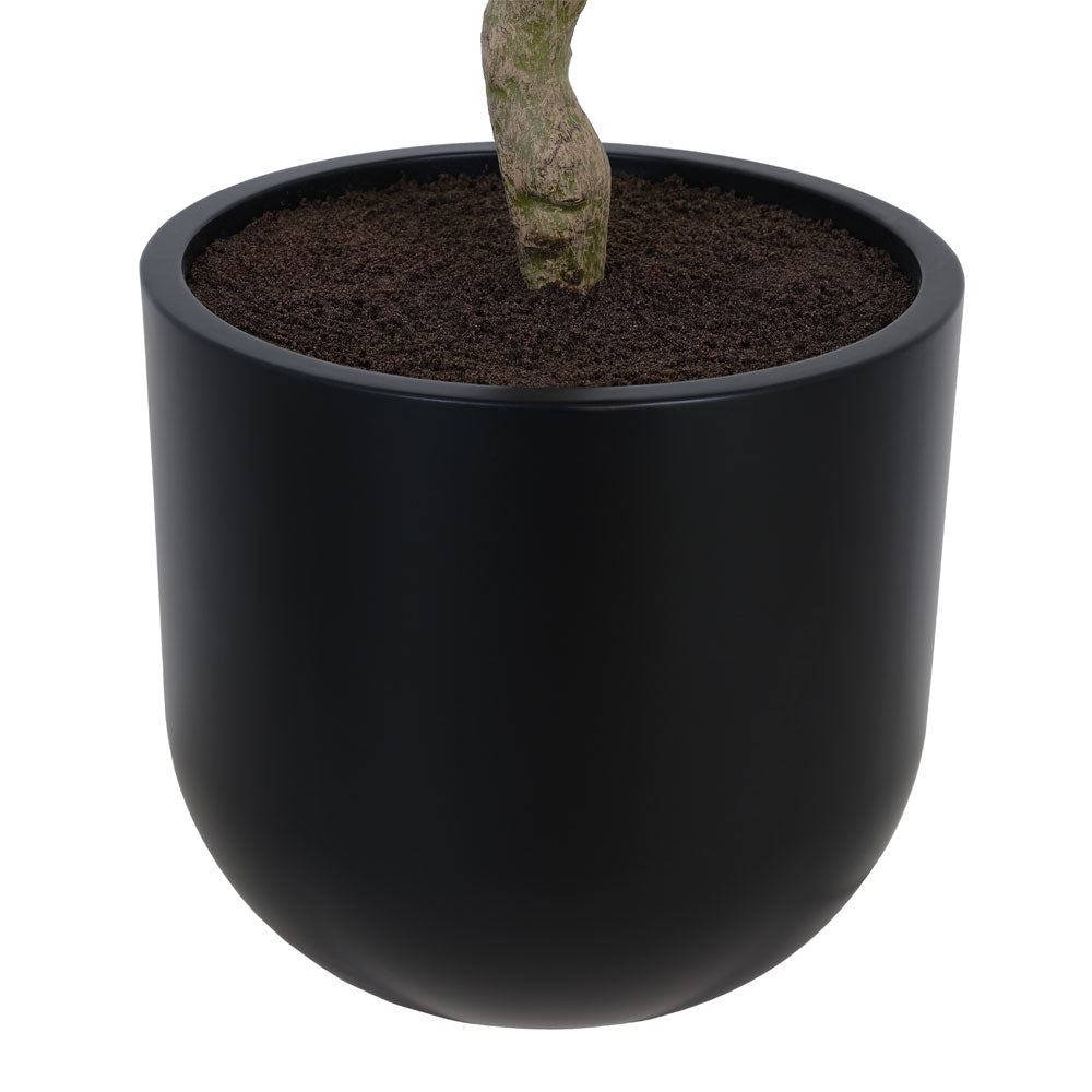 Faux Potted Laurel Tree, 7 ft