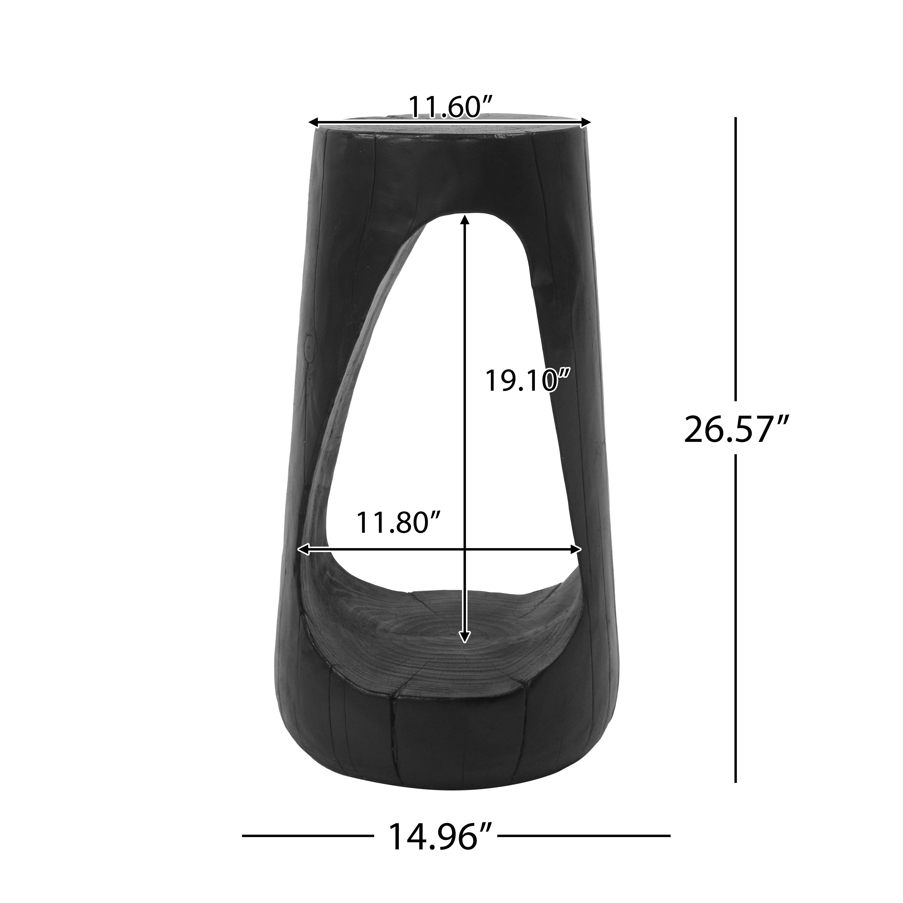 Hollow Design Accent Table