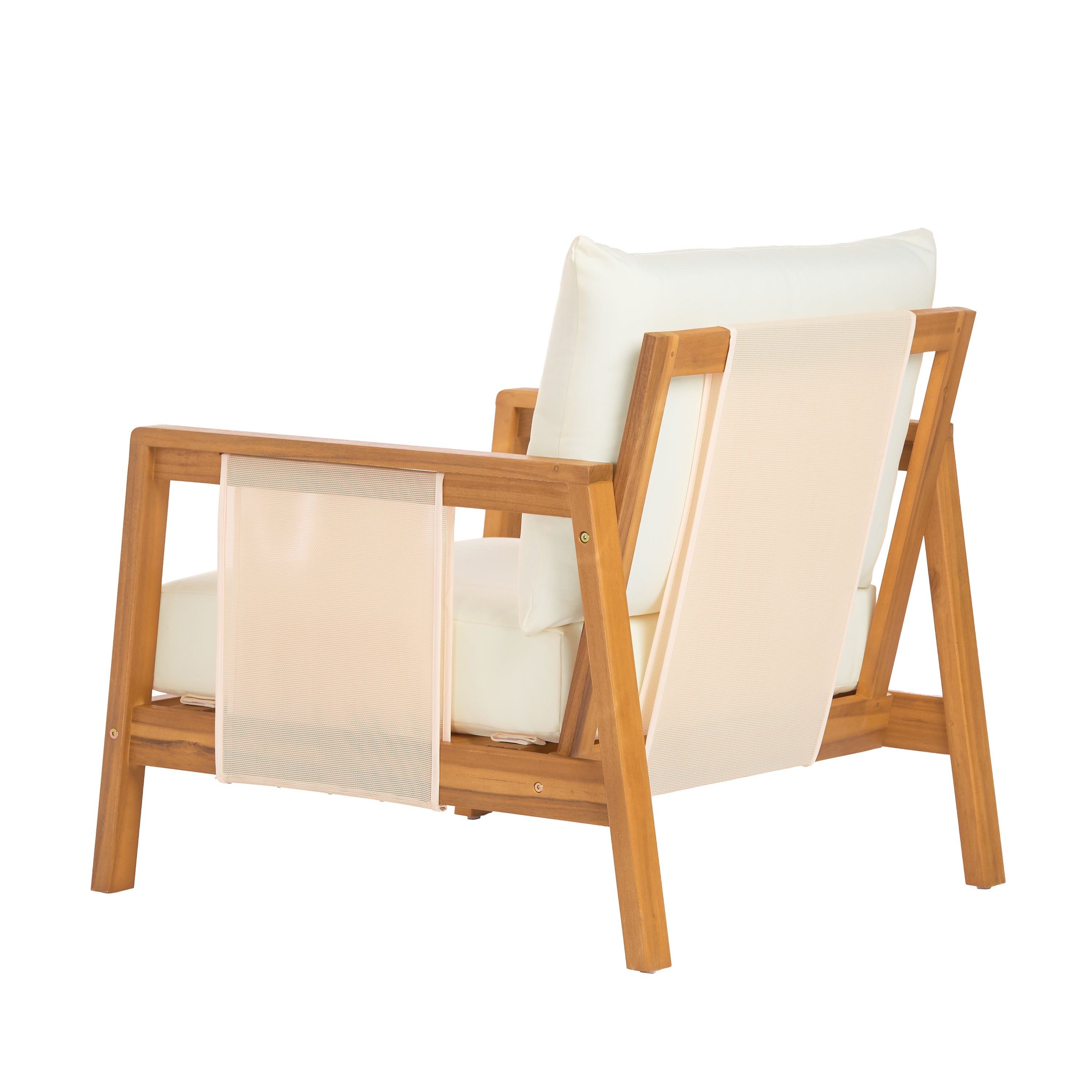 Khali 4 Piece Acacia Wood Outdoor Set