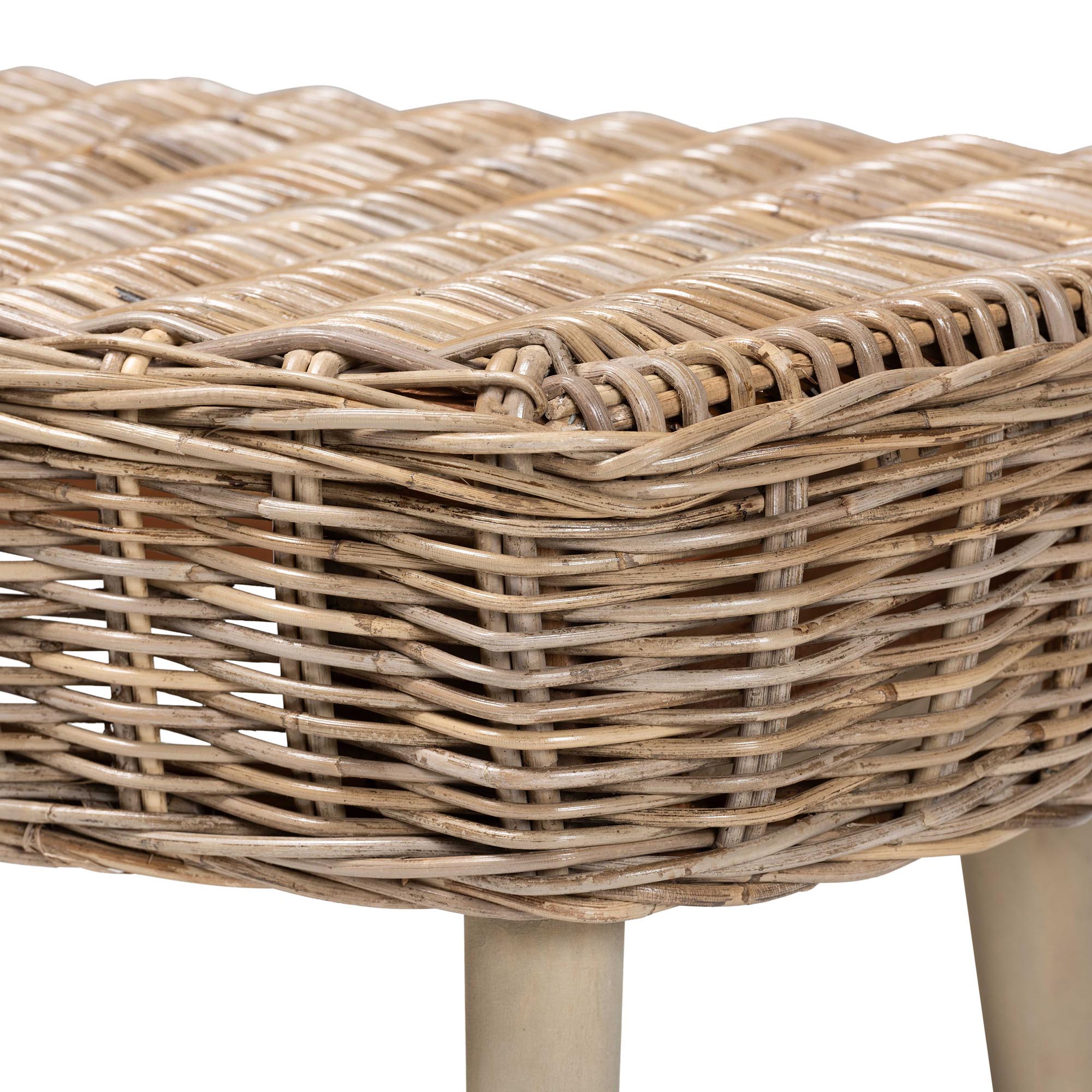 Susannah Rattan Accent Bench