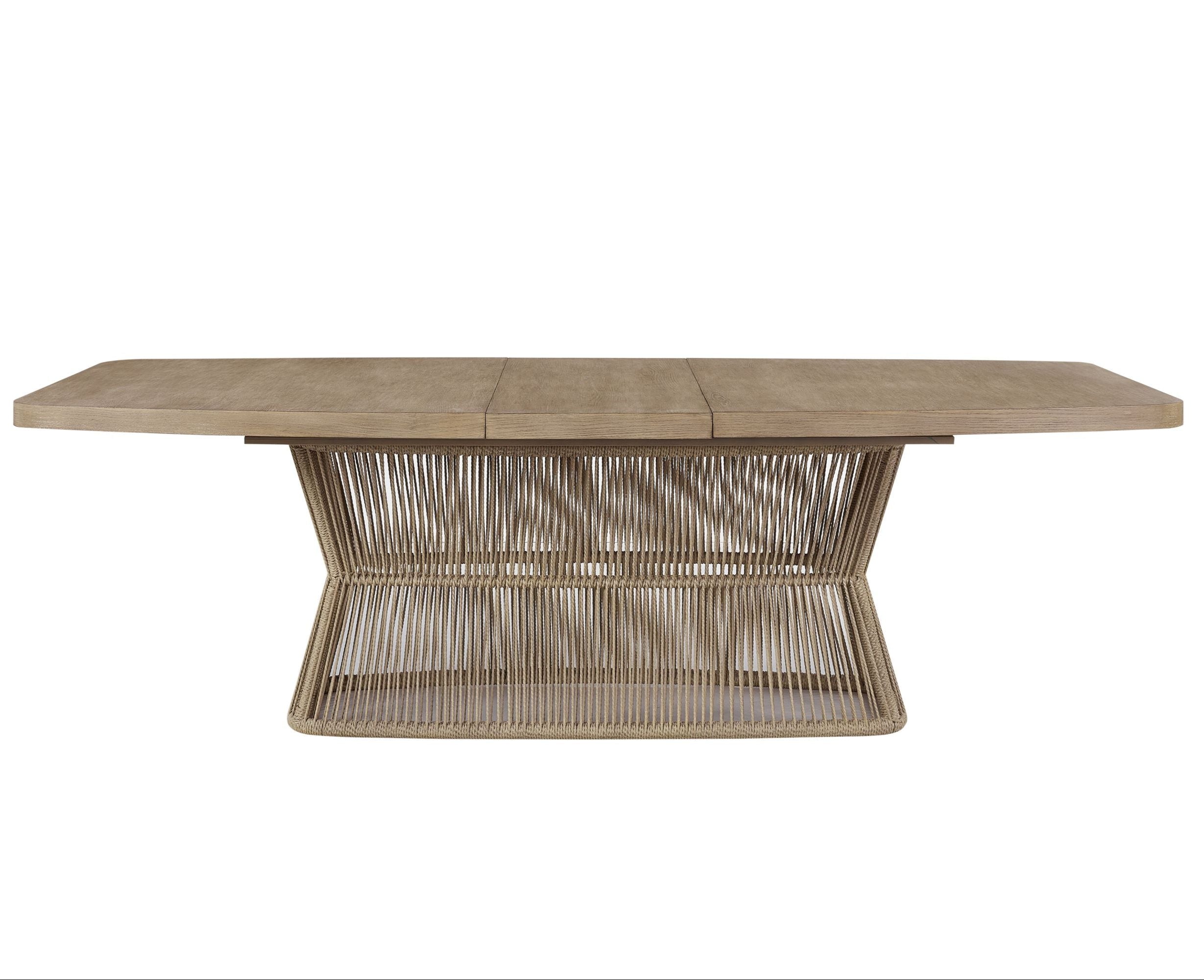 Rope Base Extendable Dining Table