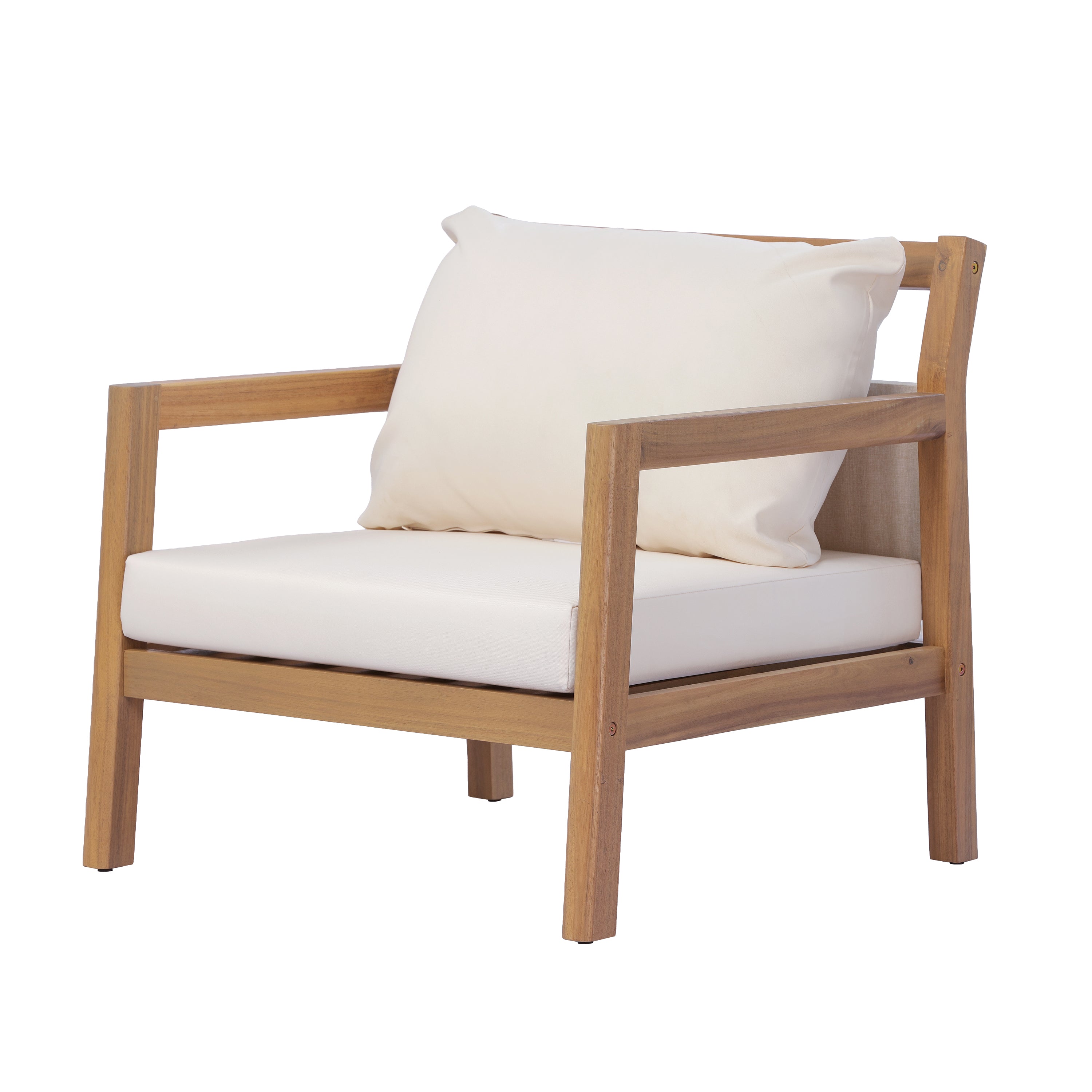 Pablo 4 Piece Outdoor Patio Chat Set