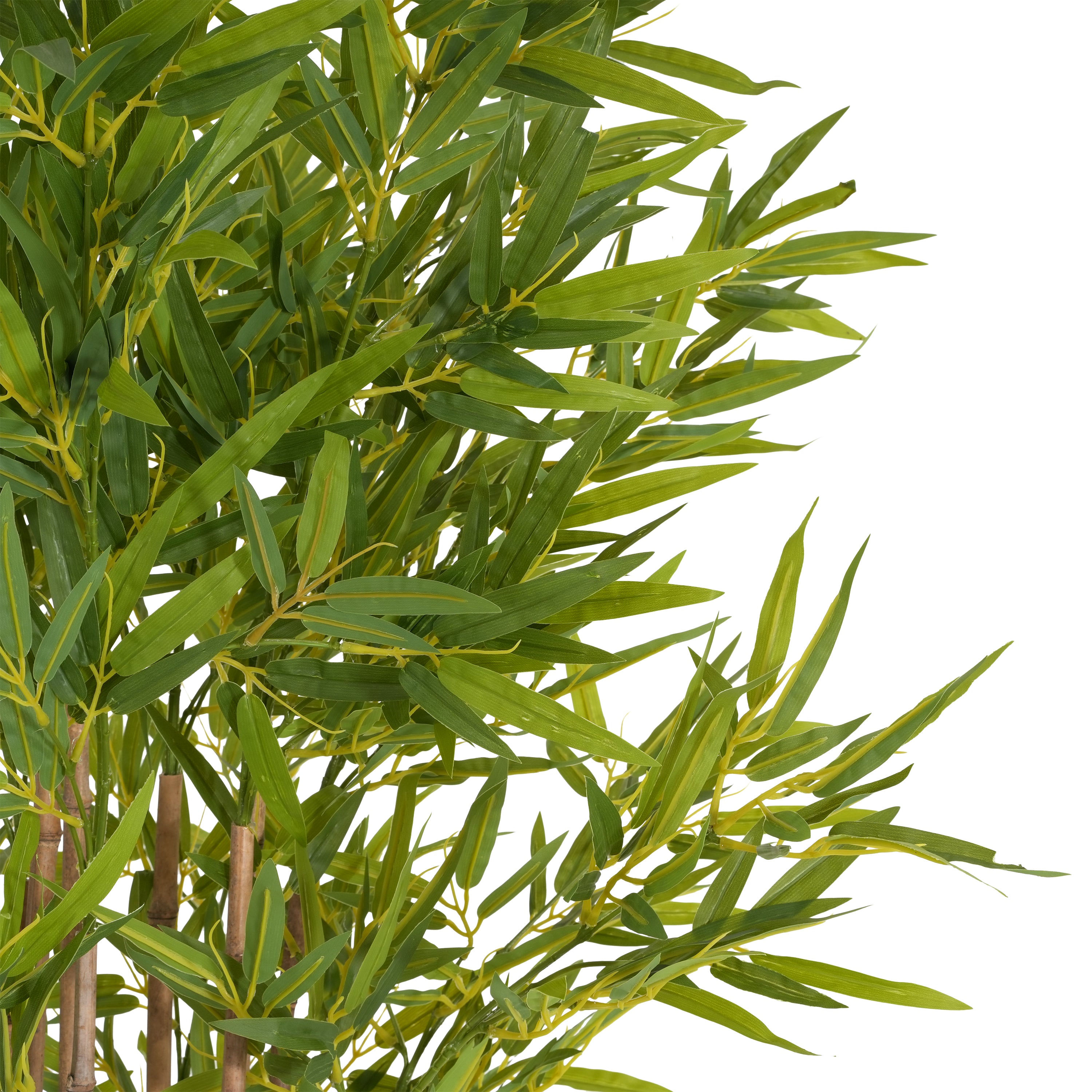 70" Artificial Bamboo with Black Plastic Pot