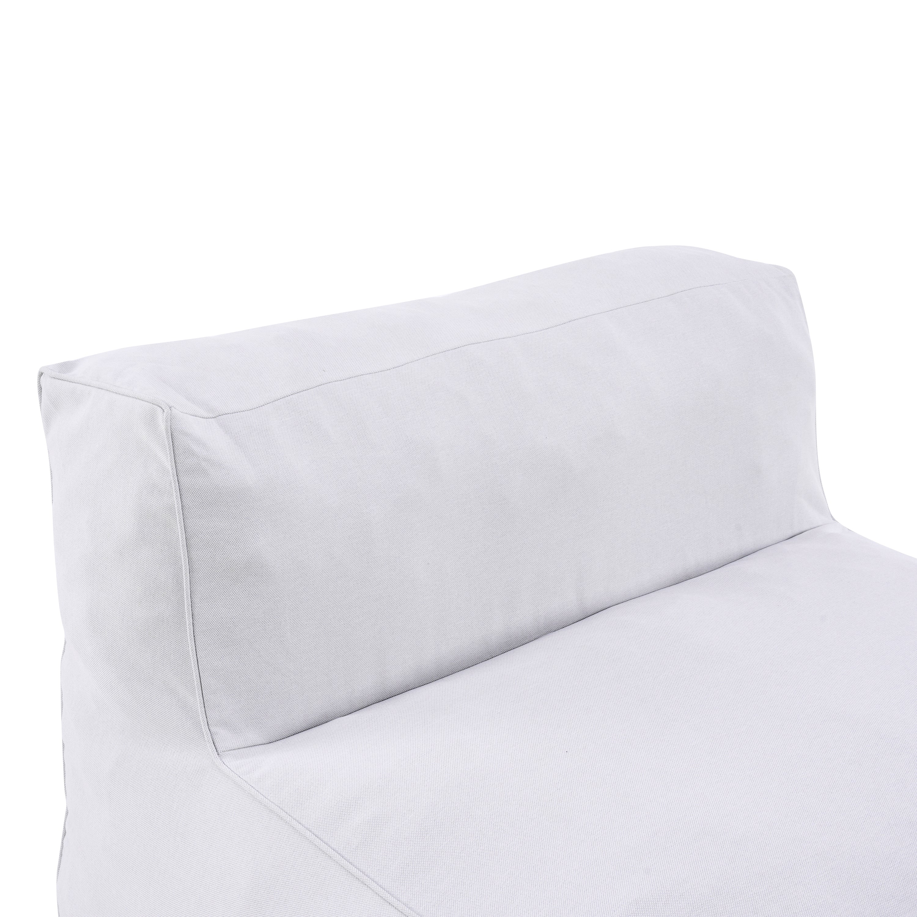 Nerissa Outdoor Patio Armless Bean Bag Sofa