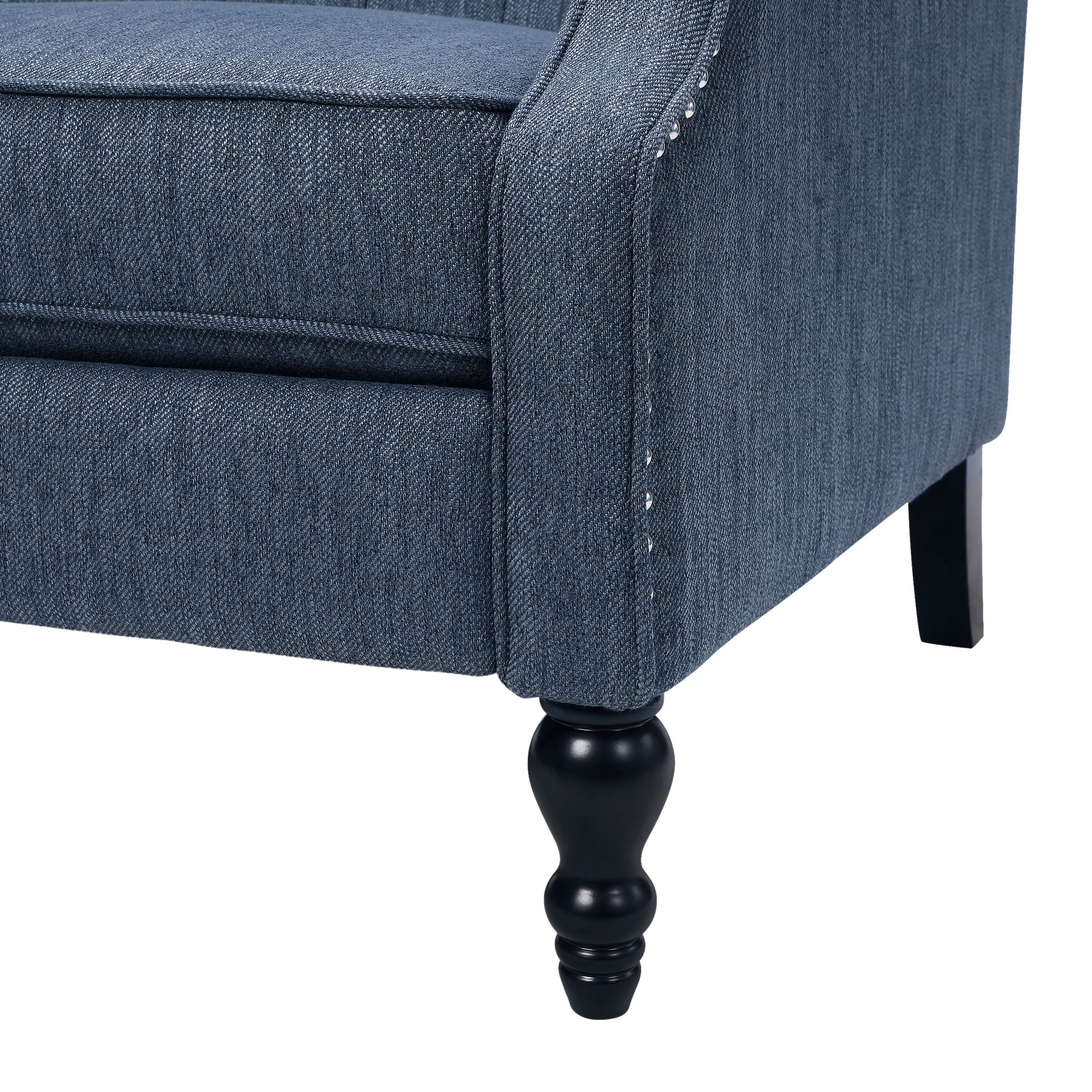 Oversized Wingback Tufted Recliner Accent Chair