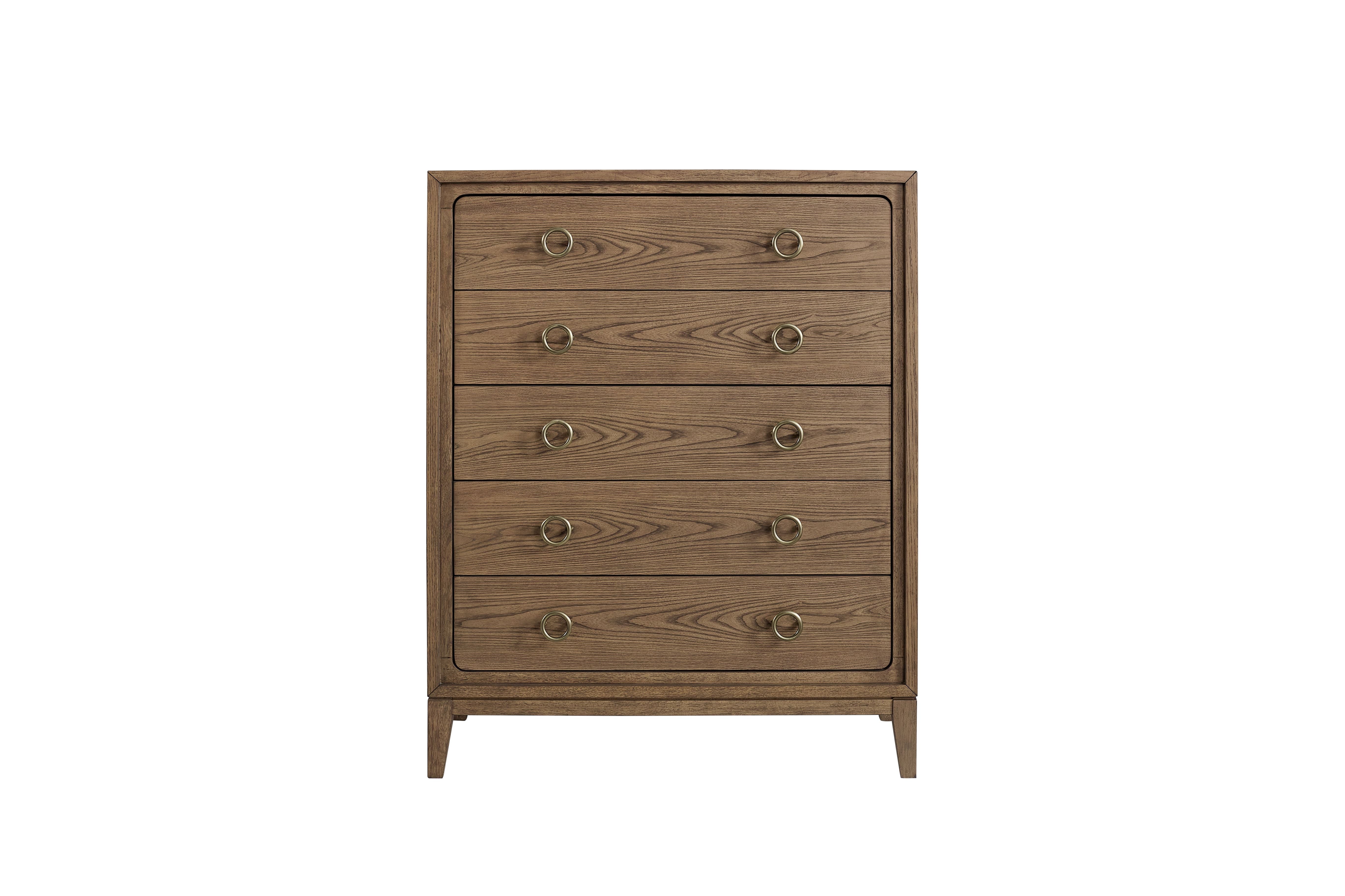 5 Drawer Dresser in Latte Finish
