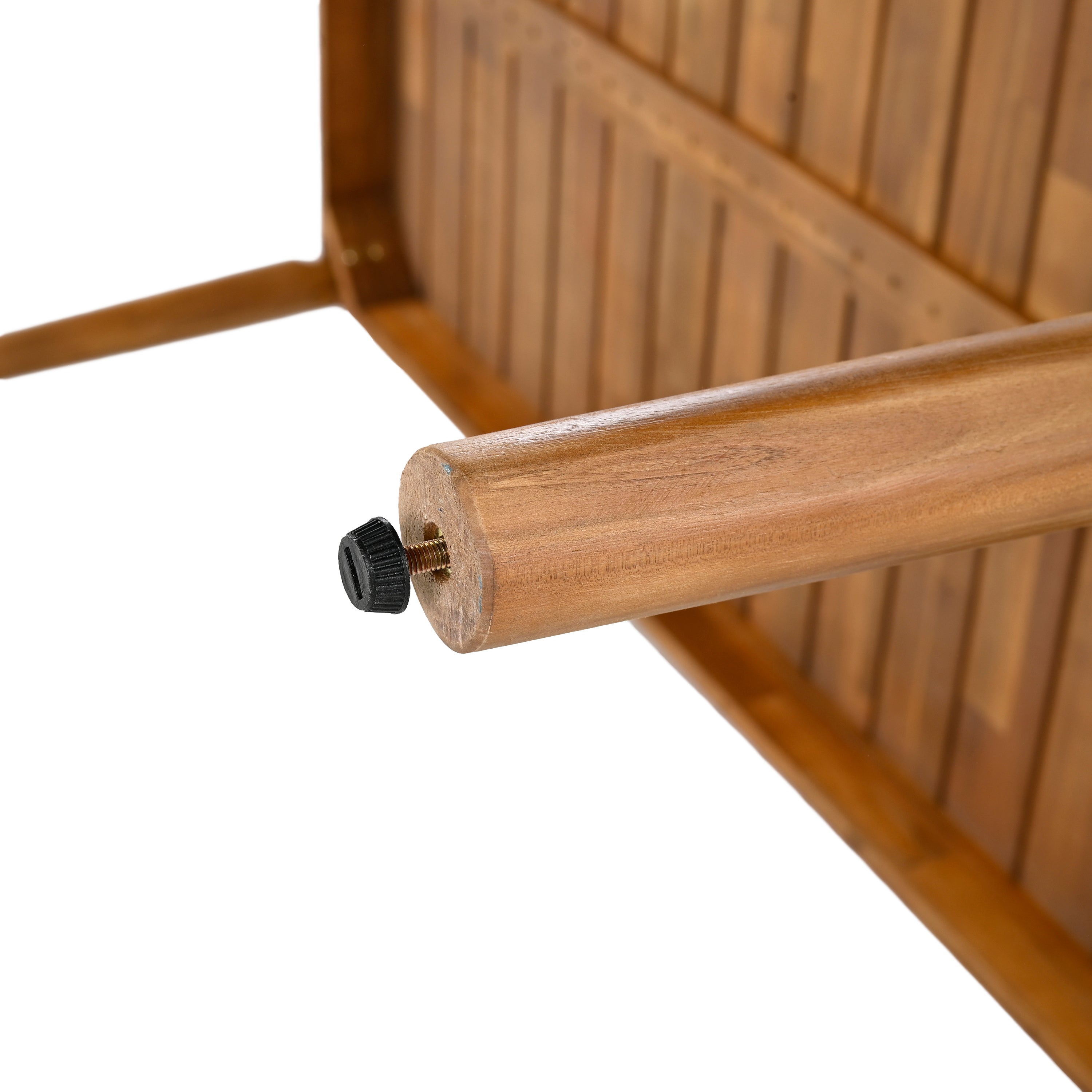 Acacia Wood Rectangular Outdoor Dining Table