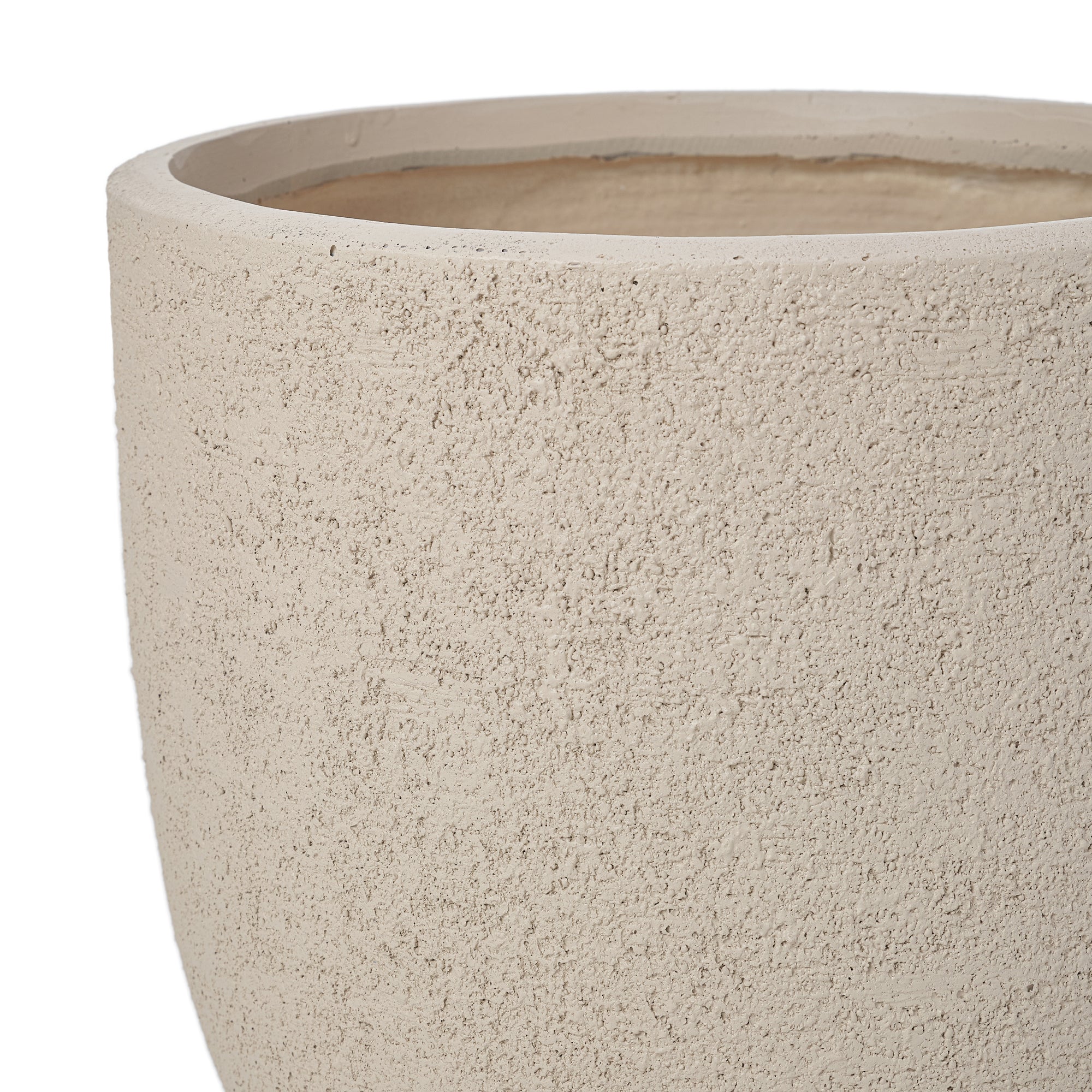 Lightweight Matte Textured Outdoor Planter