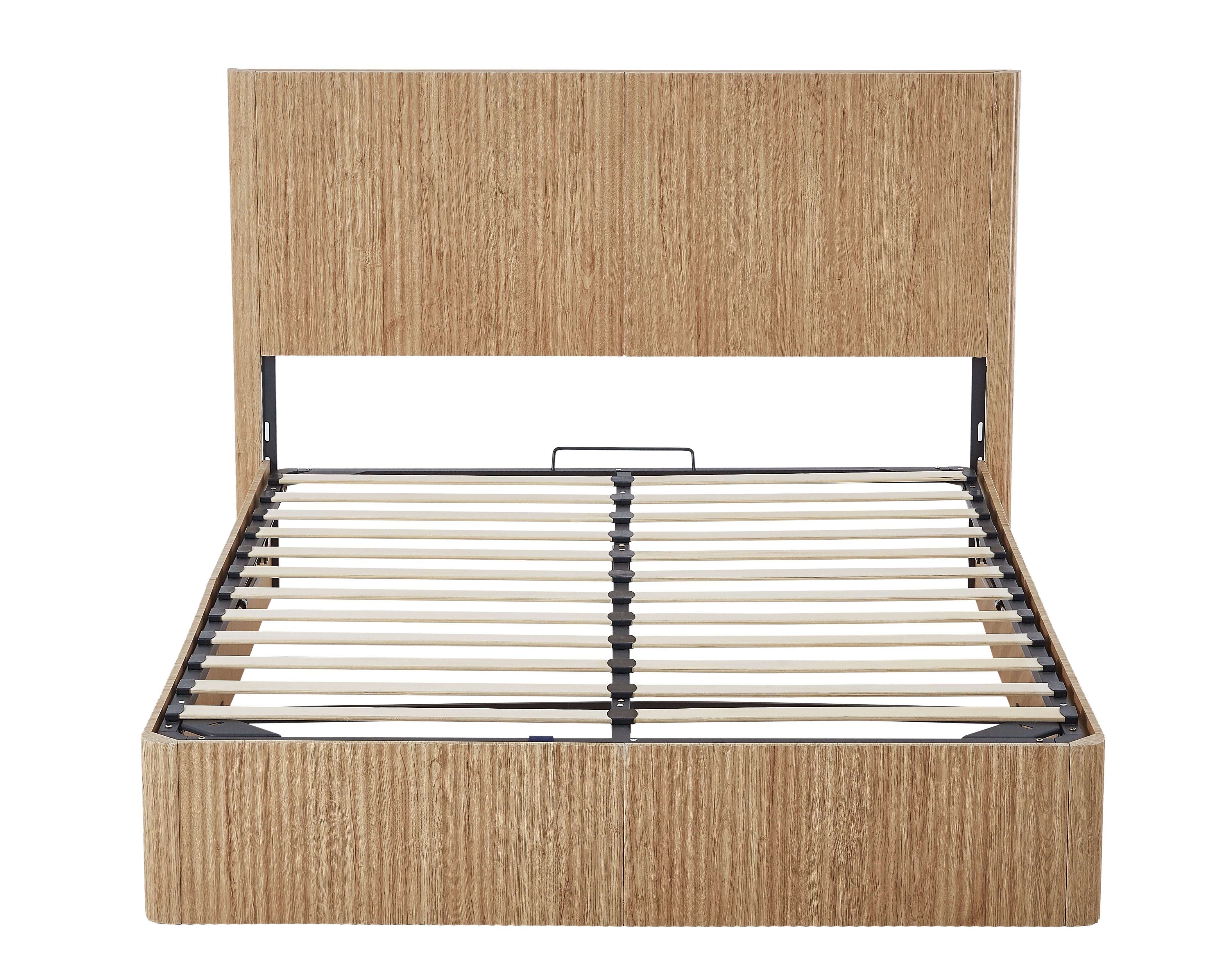 Fluted Lift Up Storage Bed