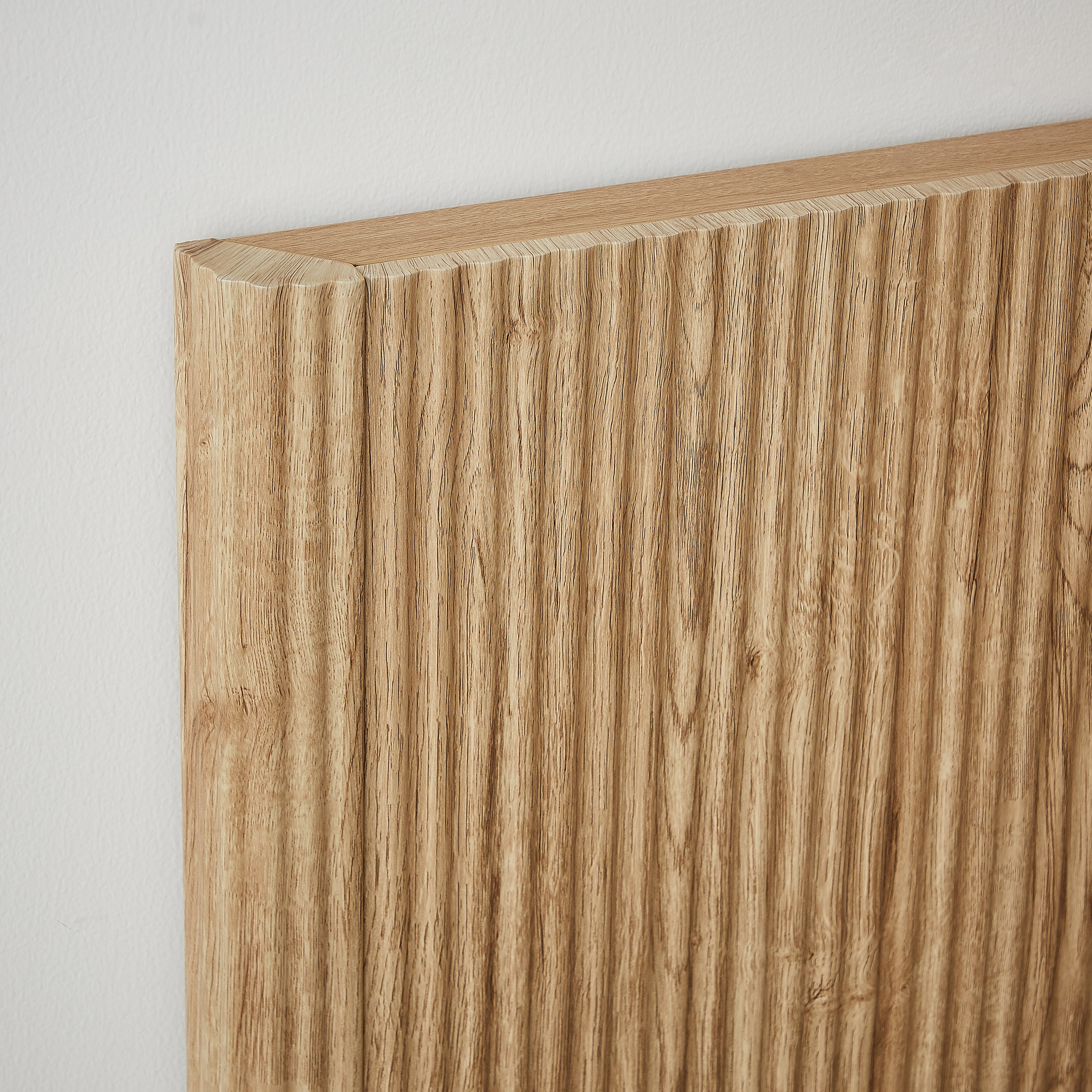 Fluted Lift Up Storage Bed