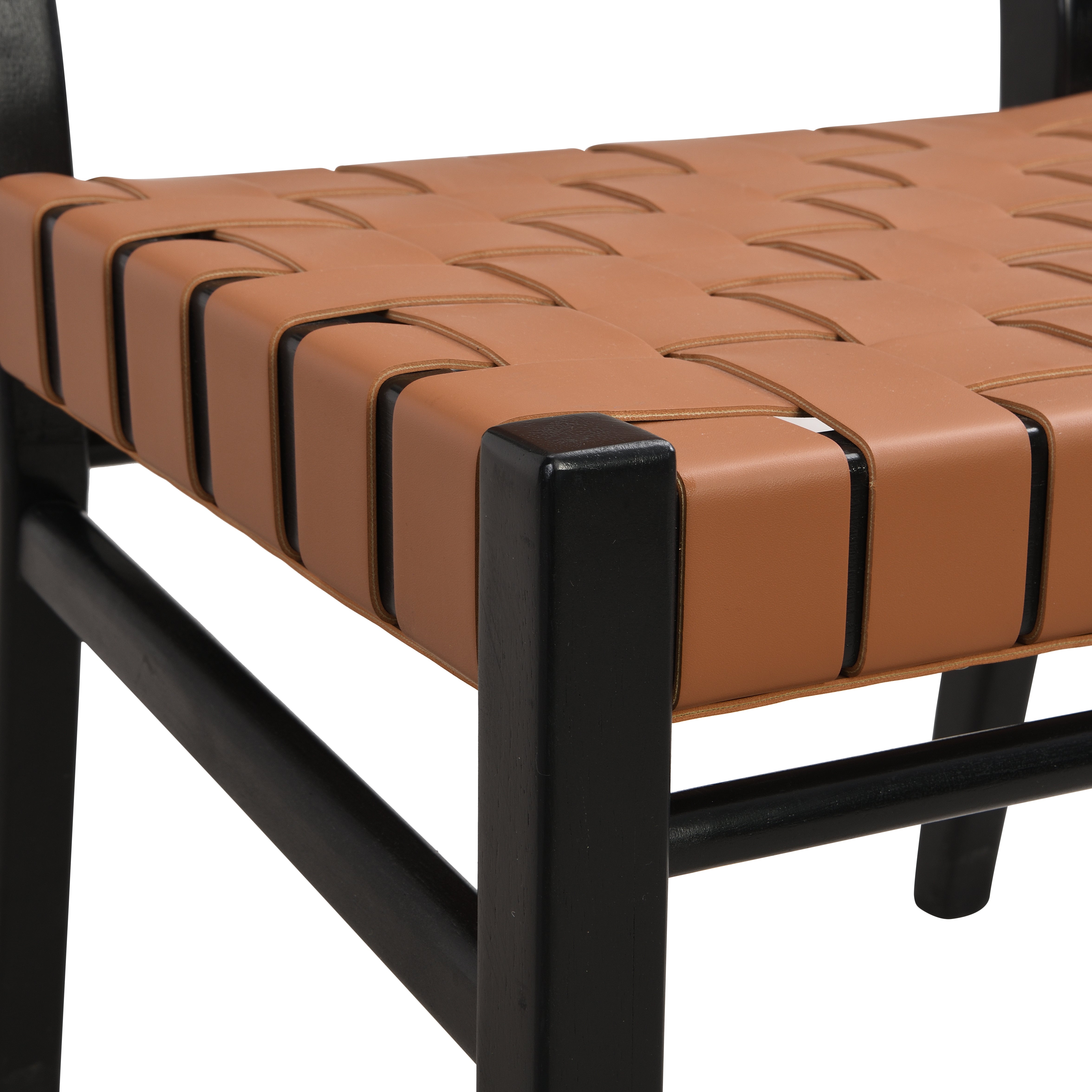 Crosswell 5-Piece Dining Set with Woven Chairs