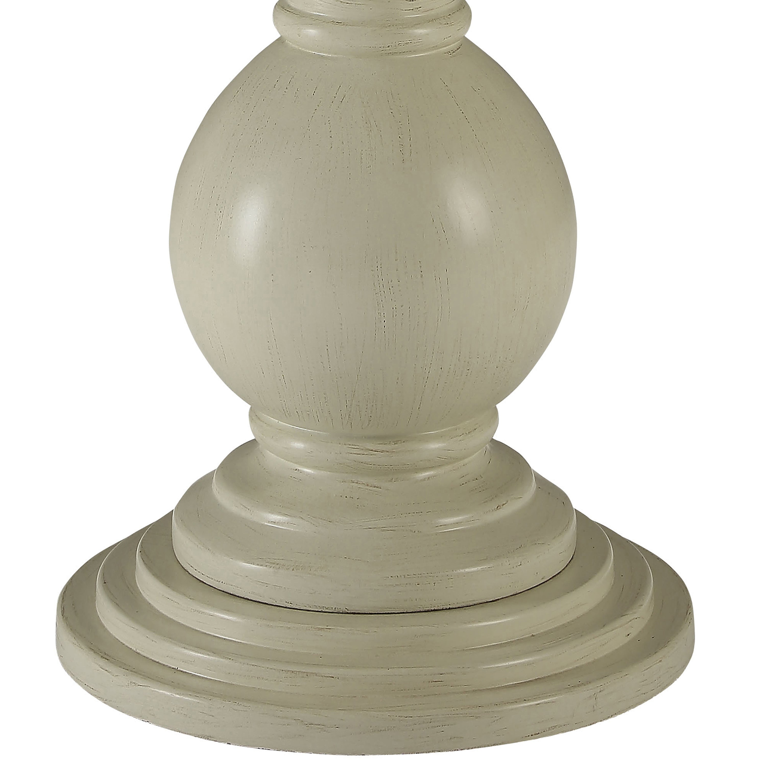 Antique White Accent Table