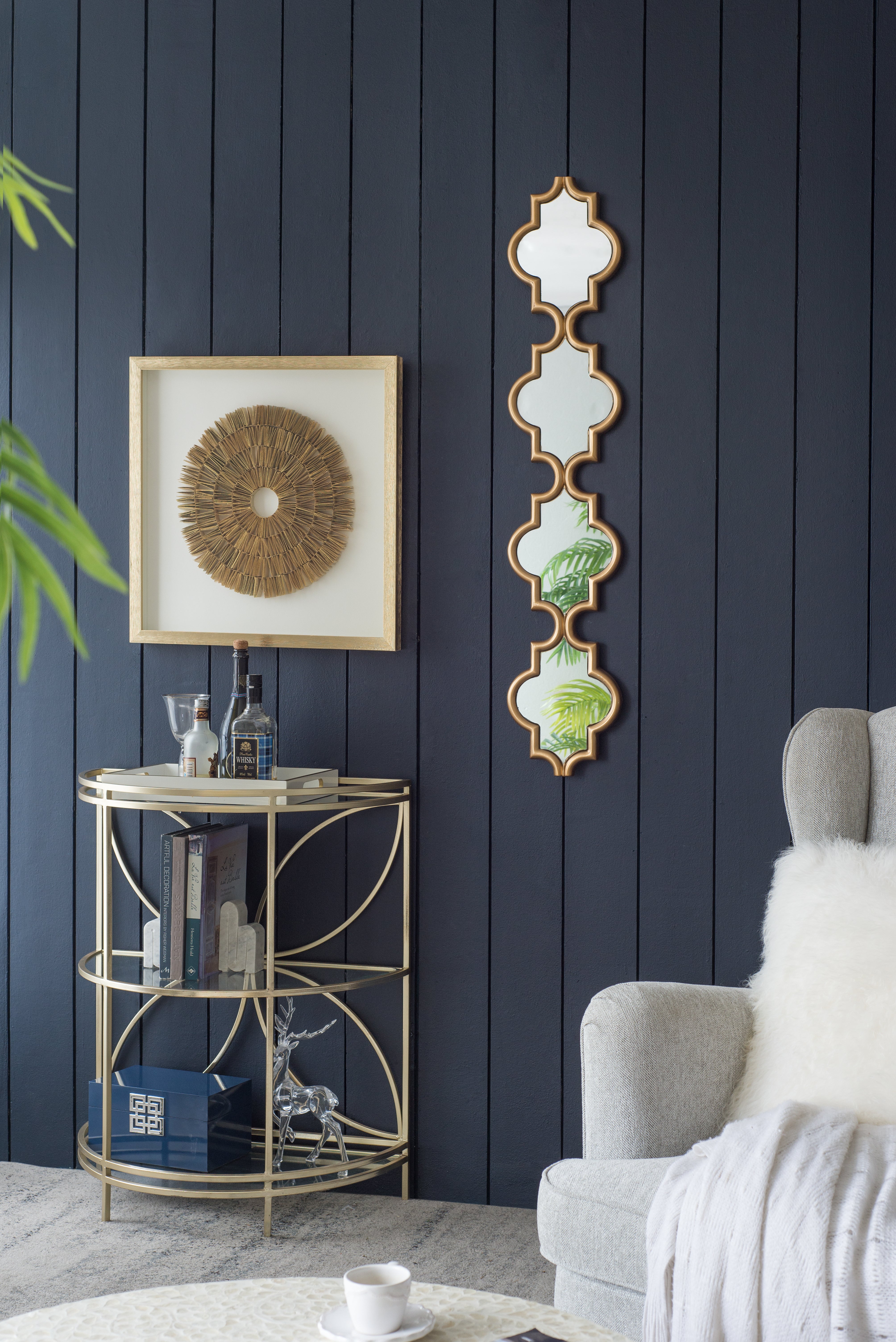 Gold Wall Mirror
