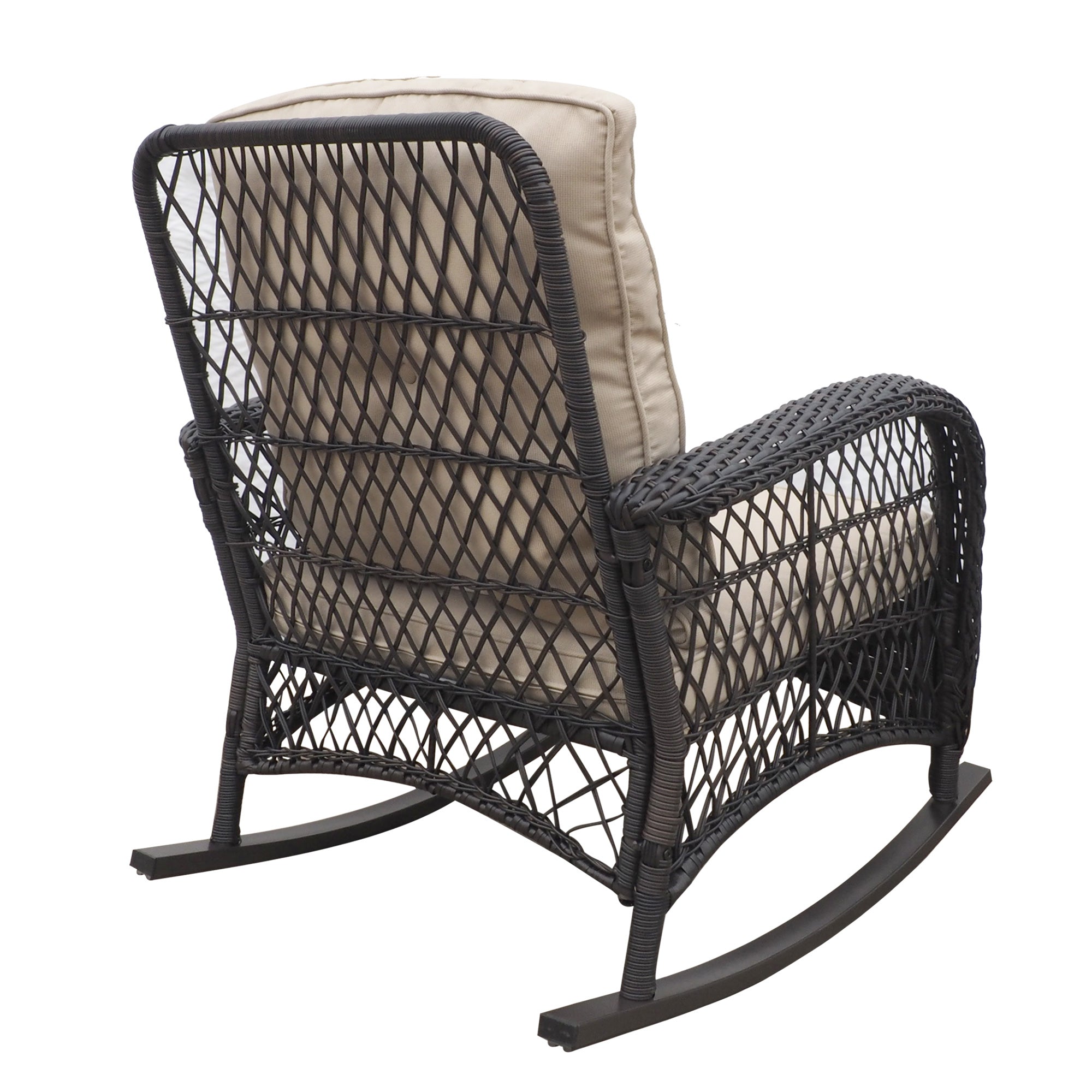 Outdoor Rattan Rocker Chair