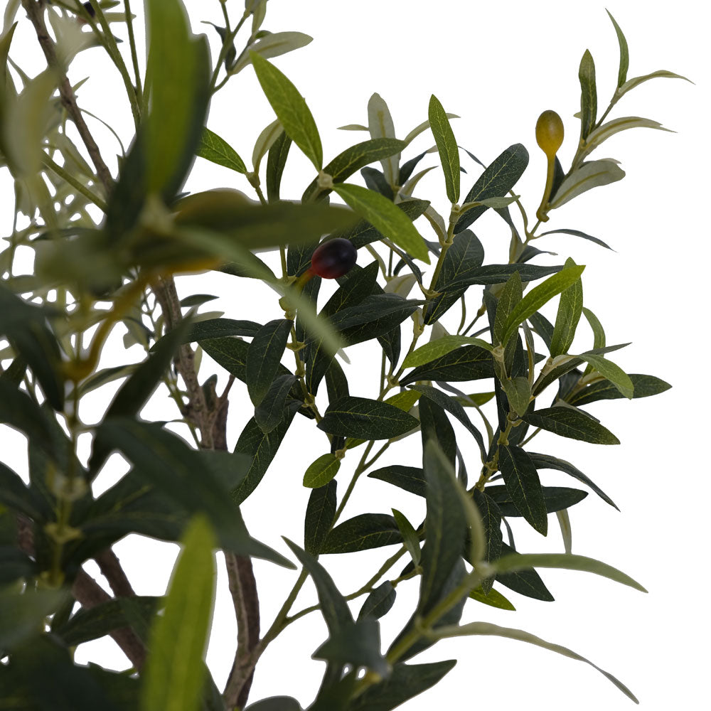 Faux Olive Potted Tree, 6.5 ft