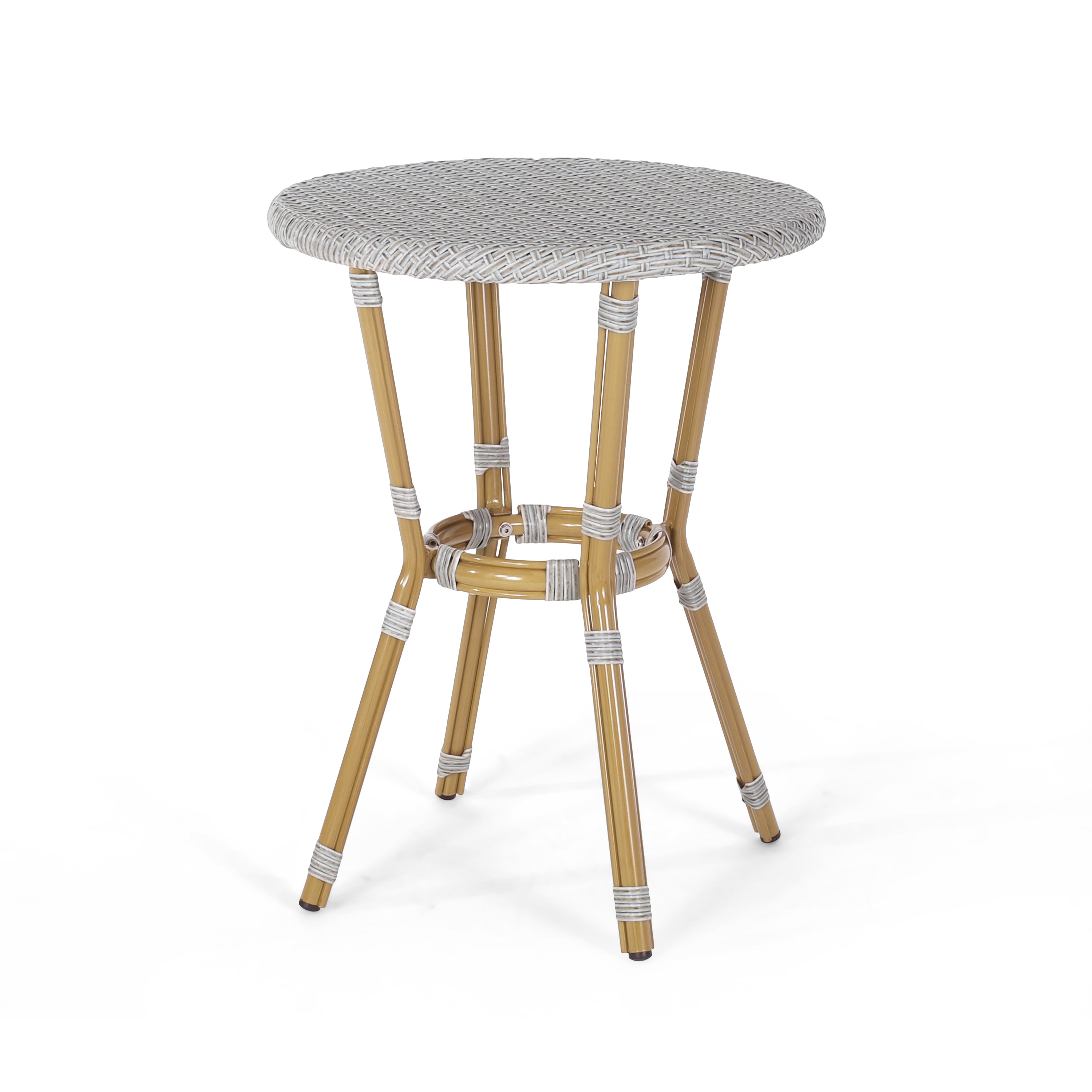 Eternity 3-Piece Bistro Set with 2 Armless Chairs and Round Table