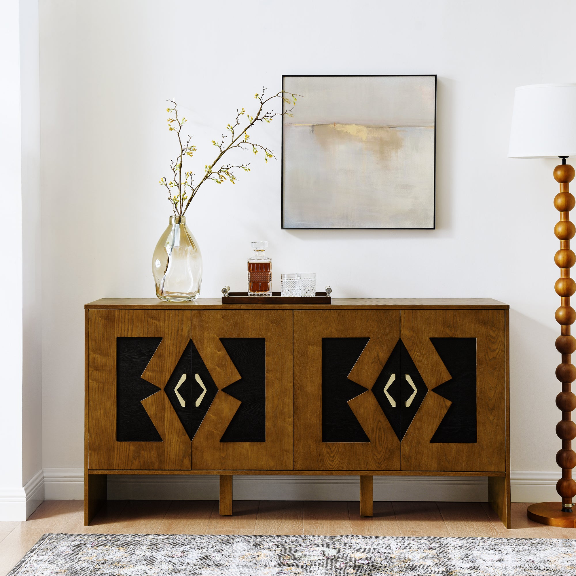 Mid-Century Modern Storage Cabinet