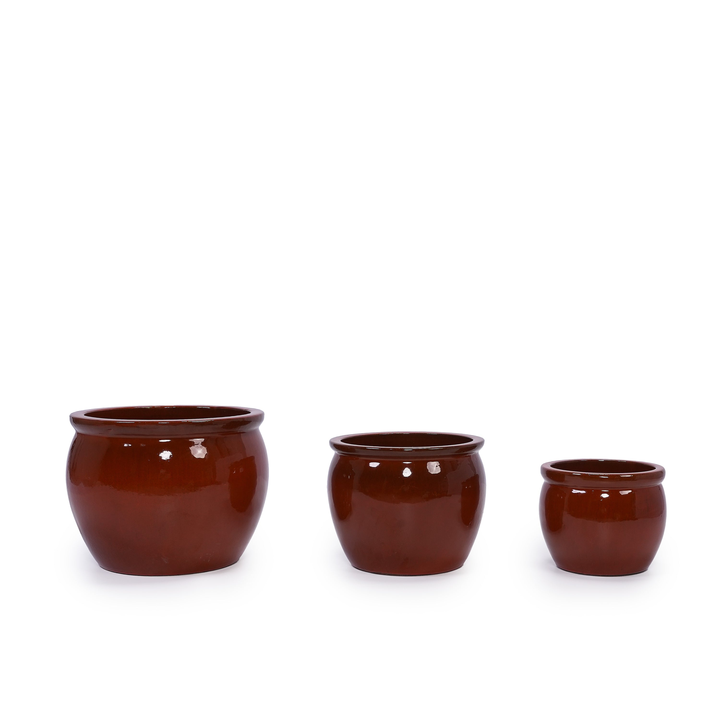 Talvik Handmade Ceramic Planter, Set of 3