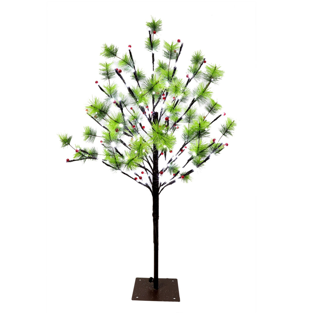 3-ft-Pre-lit-Artificial-Christmas-Twig-Tree-with-White-LED-Twinkle-Lights-&-Metal-Stand-Christmas-Trees