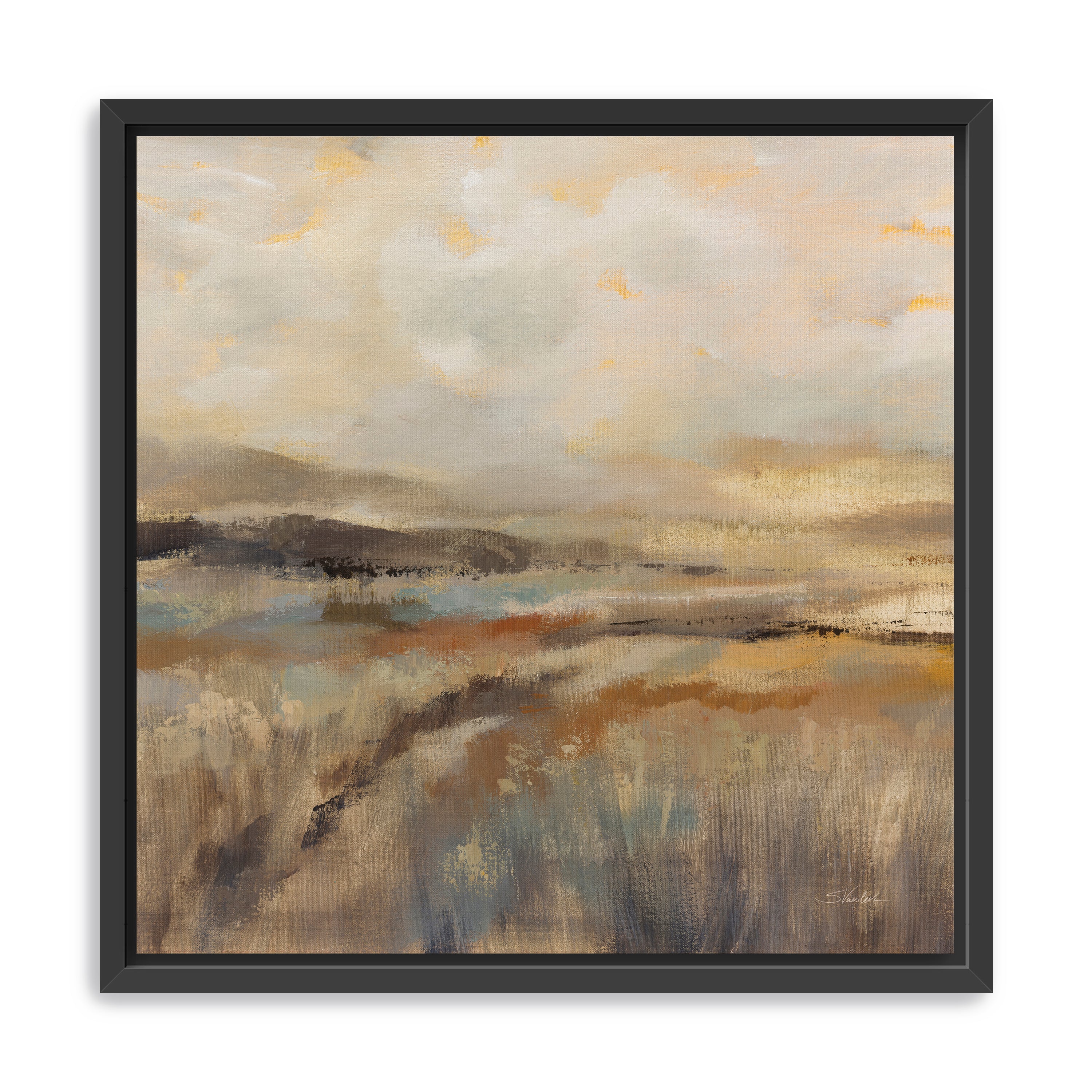 Cool Day Square Canvas Giclee
