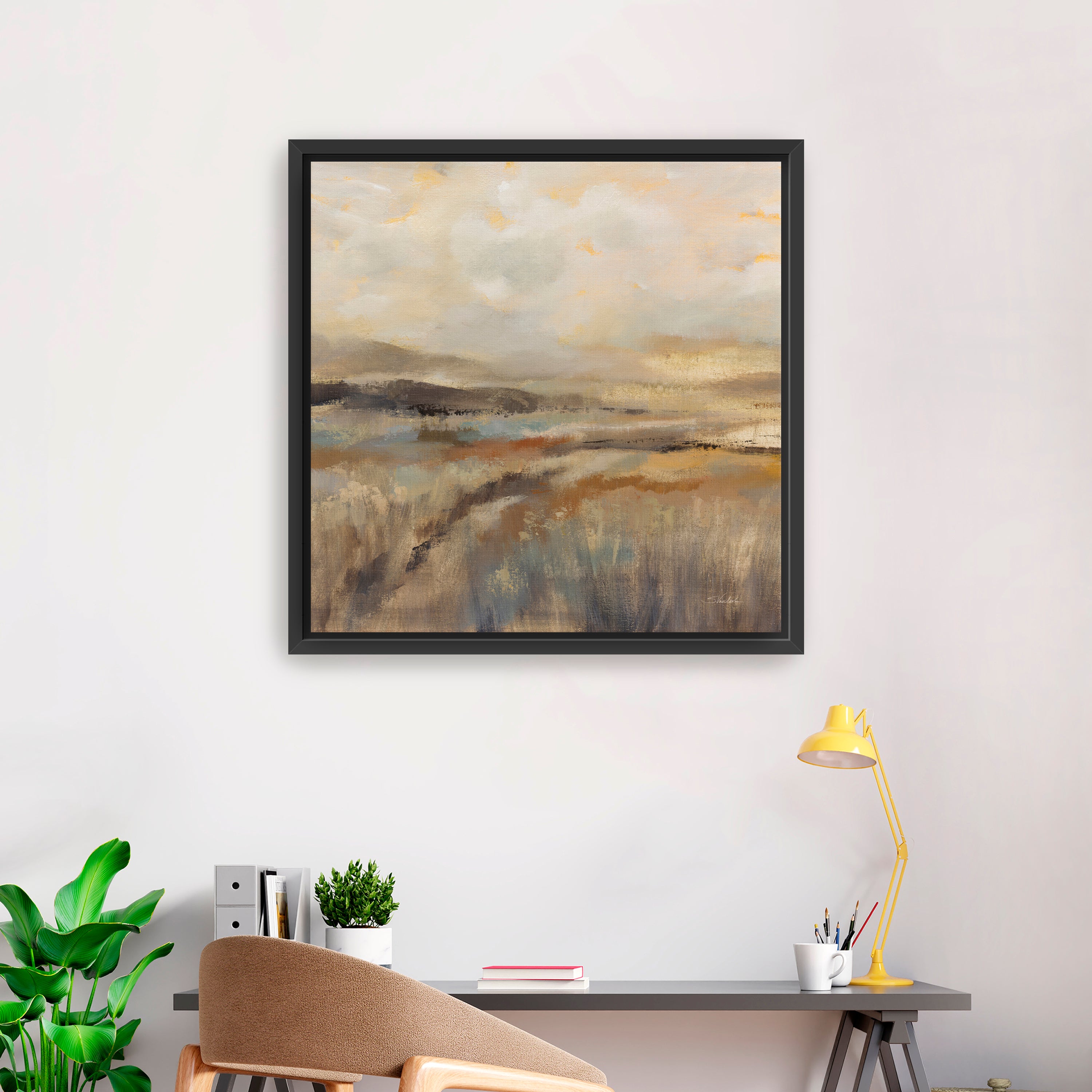 Cool Day Square Canvas Giclee