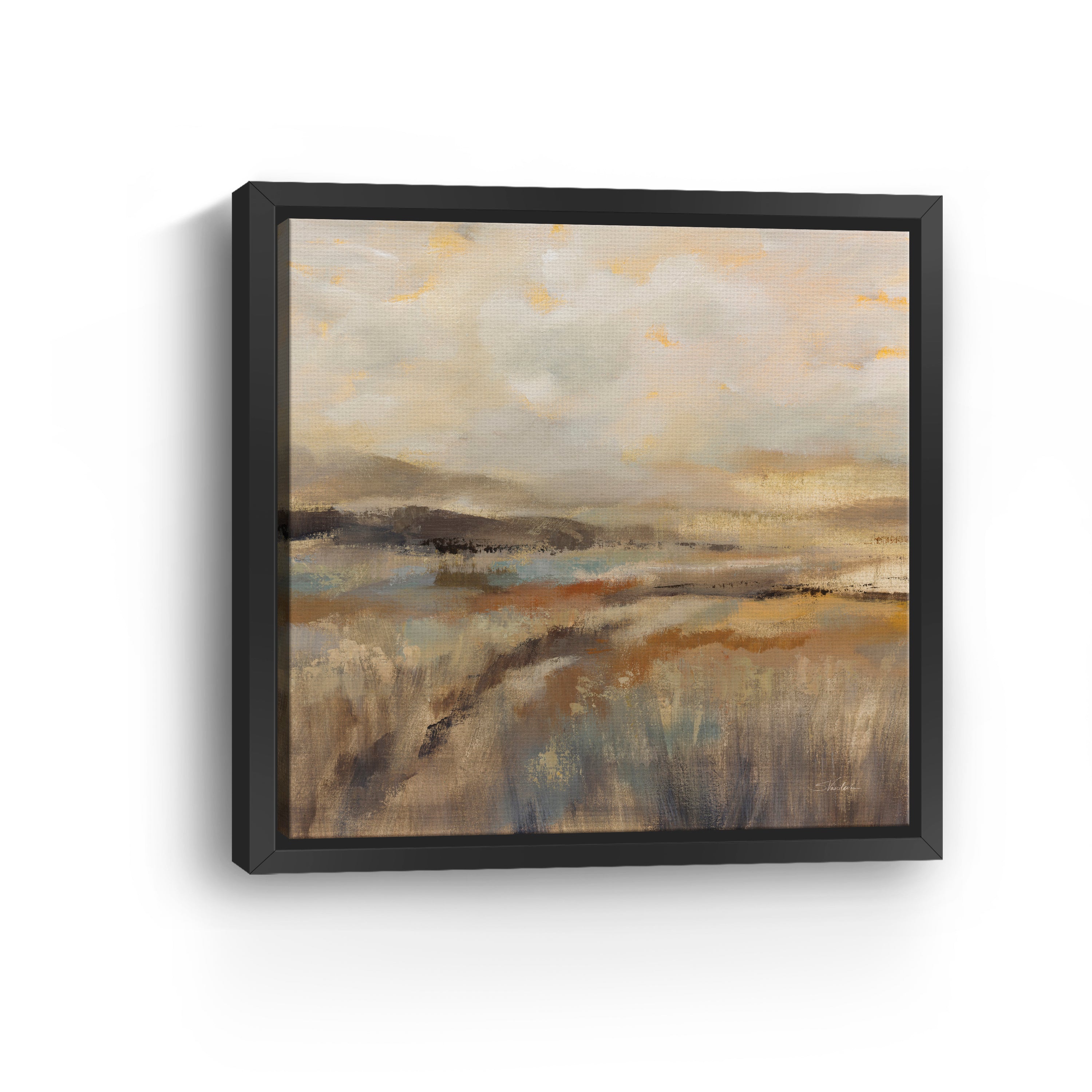 Cool Day Square Canvas Giclee