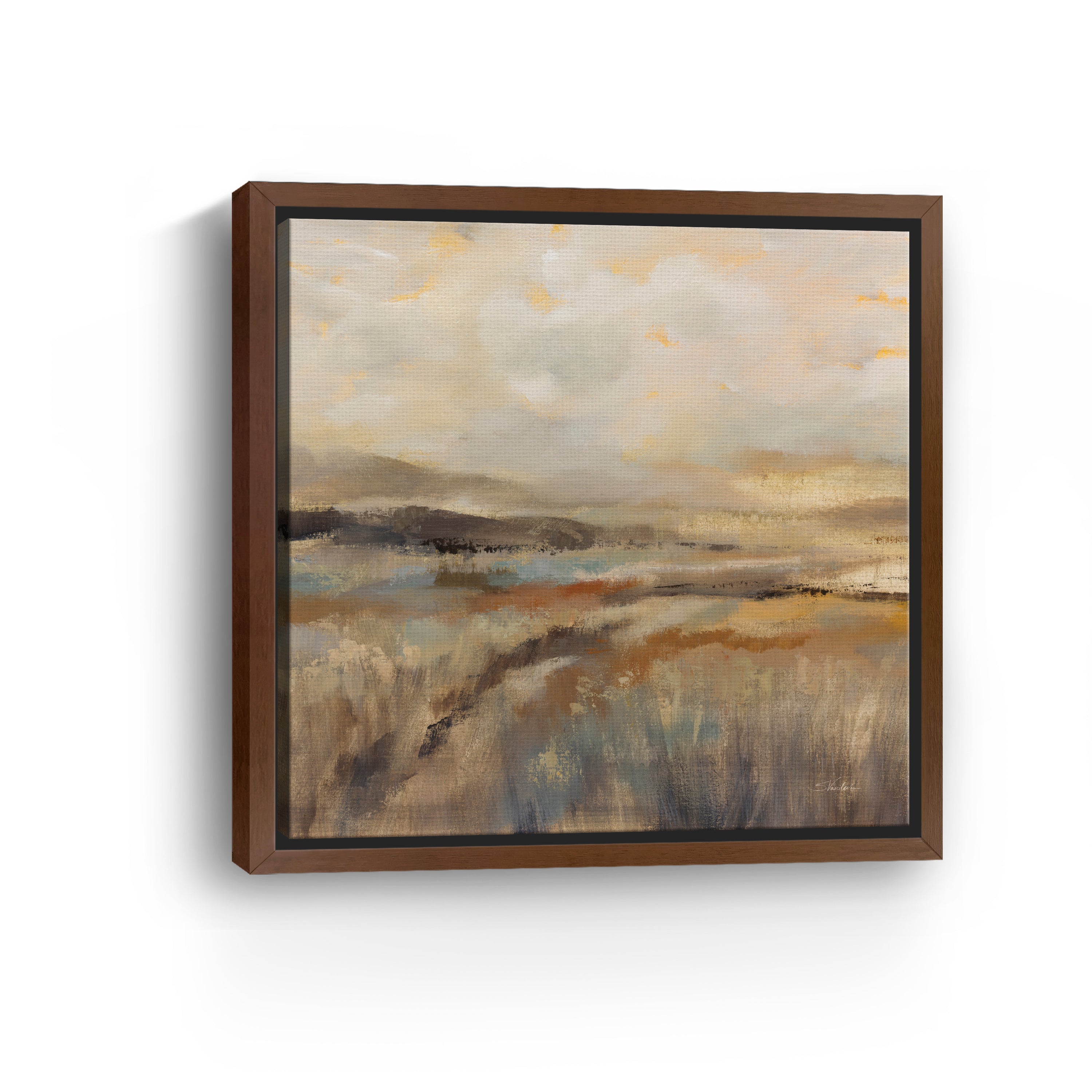 Cool Day Square Canvas Giclee