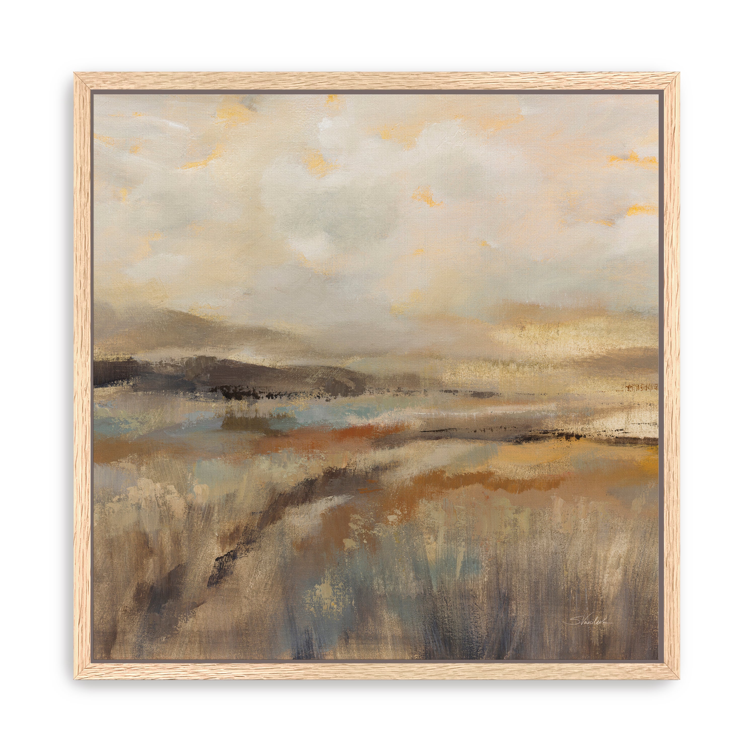 Cool Day Square Canvas Giclee