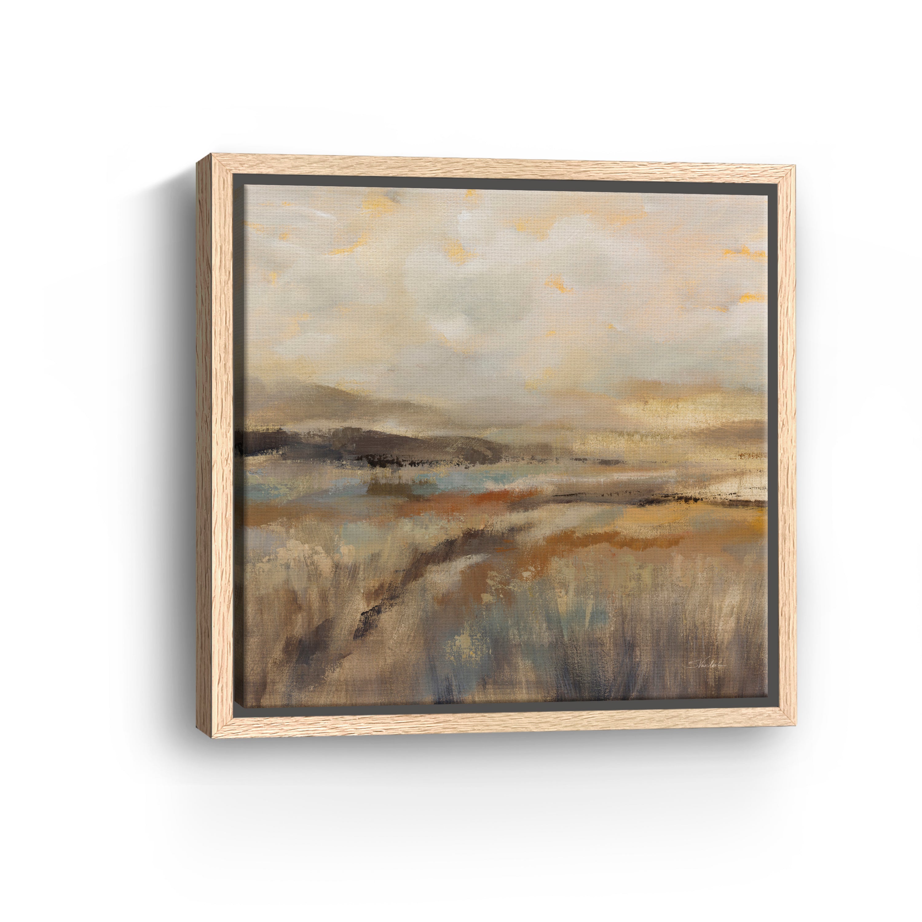 Cool Day Square Canvas Giclee