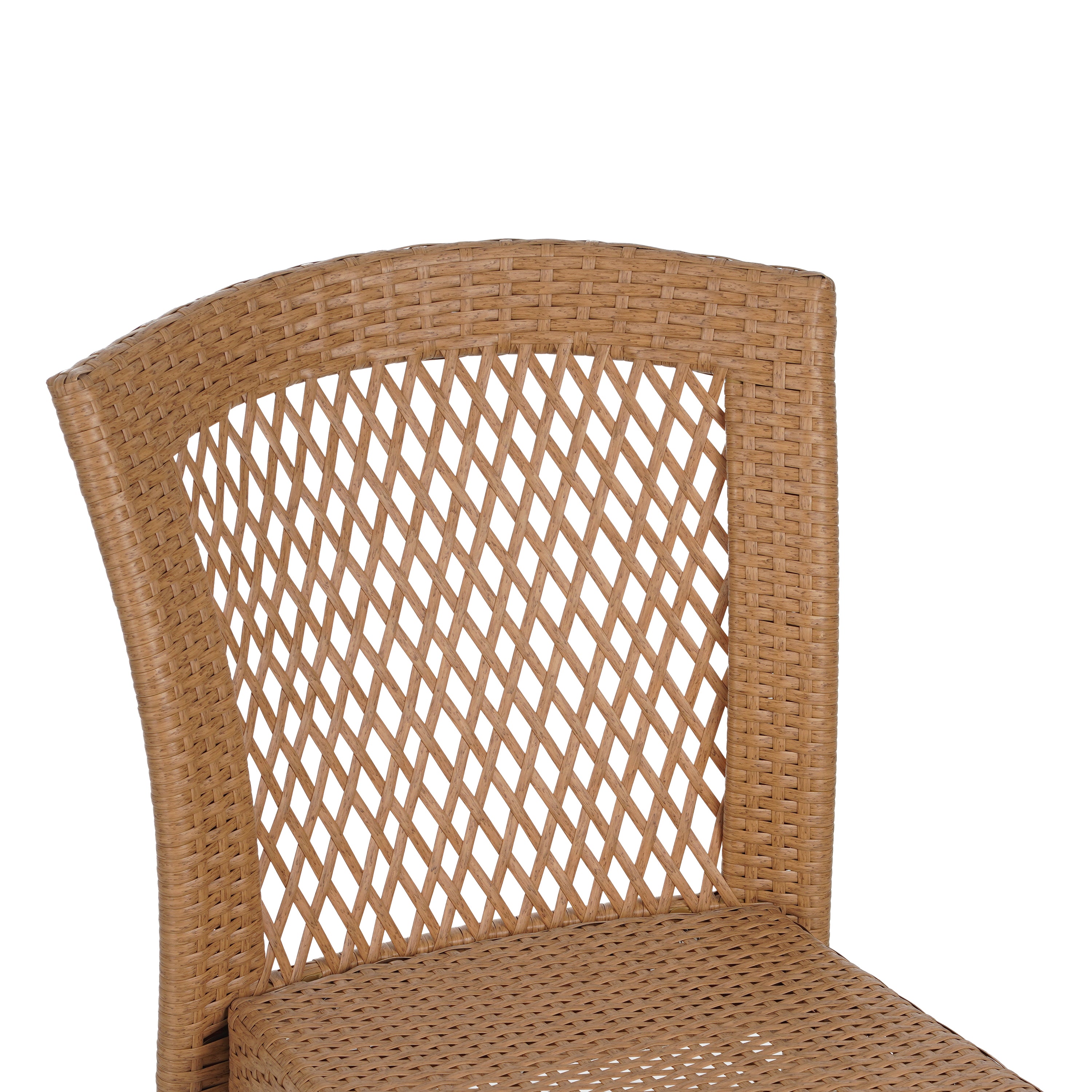 Farley Stacking Outdoor Dining Chairs, Set of 2