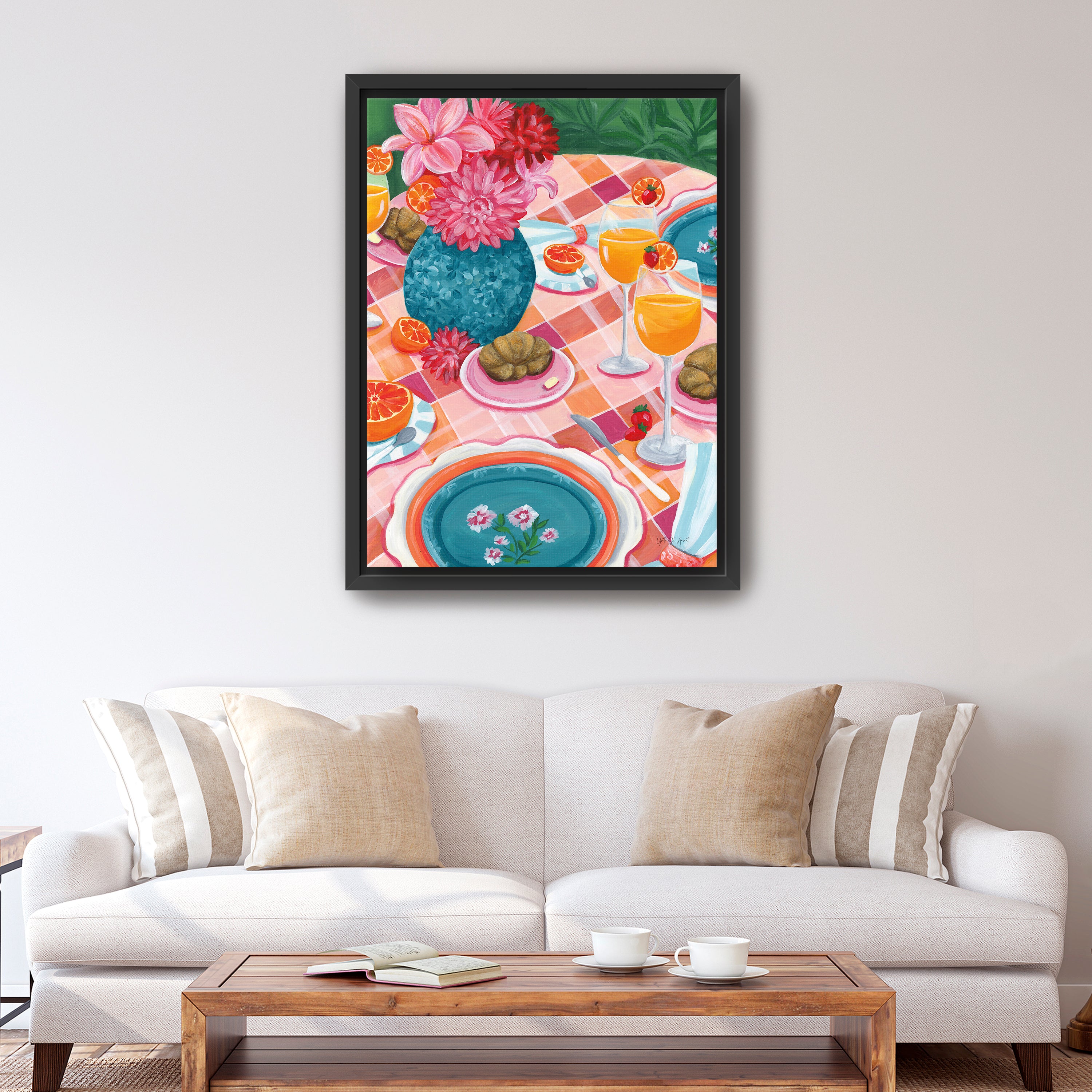 Brunch I Canvas Giclee